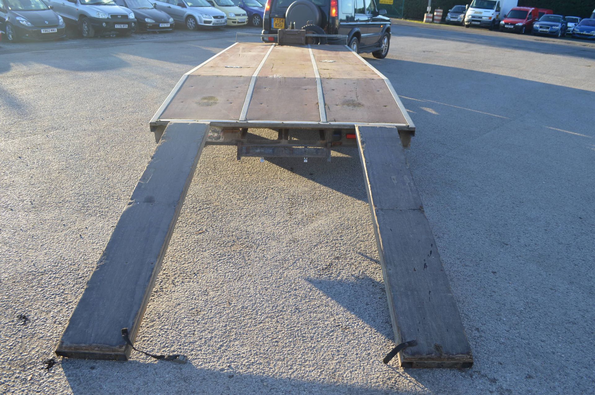 3.5 TON TWIN-AXLE 18 FOOT BLUE-LINE TRAILER - LIGHTS WORKING *NO VAT* - Image 18 of 19