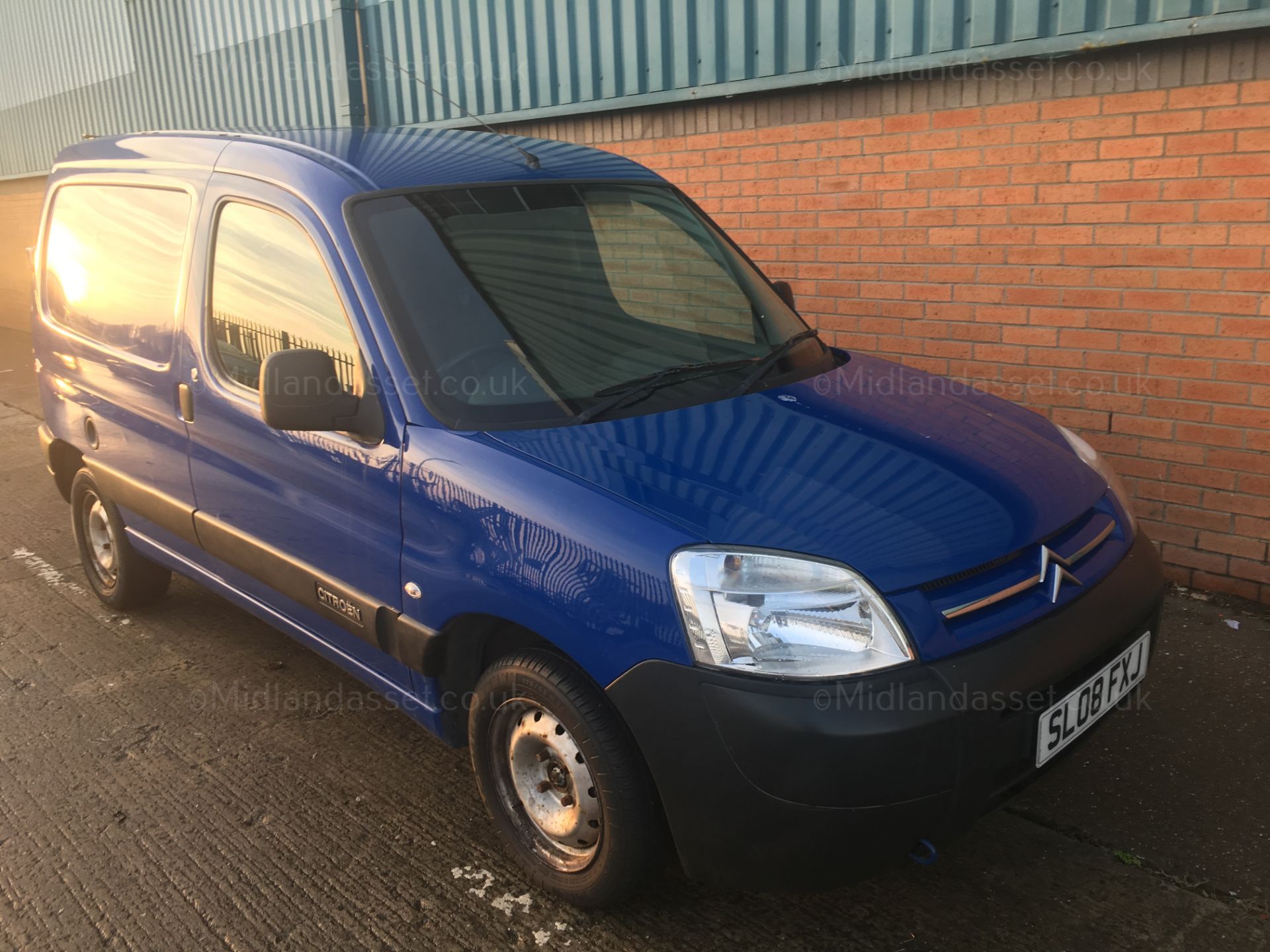 2008/08 REG CITROEN BERLINGO 600 HDI ENTER 92 CAR DERIVED VAN ONE FORMER KEEPER *NO VAT*