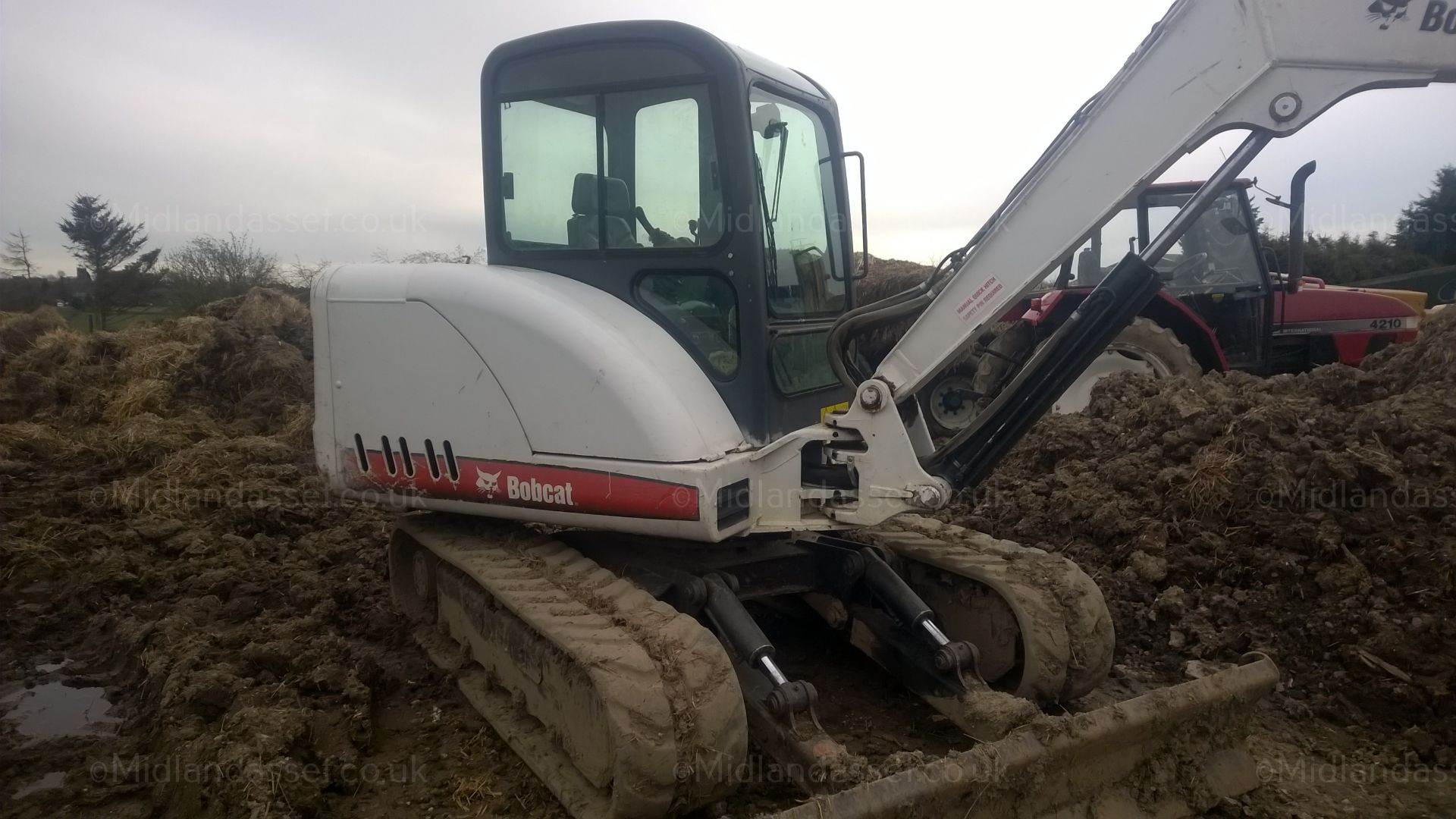 2007 BOBCAT 341 5 TON EXCAVATOR