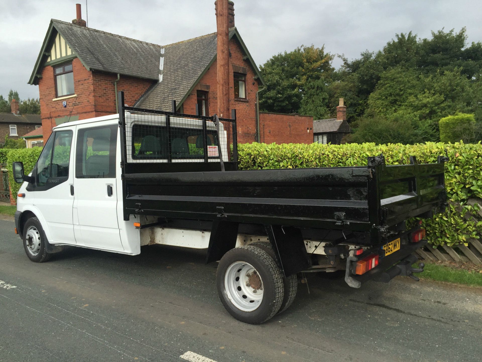 2012/12 REG FORD TRANSIT 100 T350 RWD DOUBLE CAB TIPPER, DROPSIDE PICK-UP EURO 5 *PLUS VAT* - Image 4 of 6