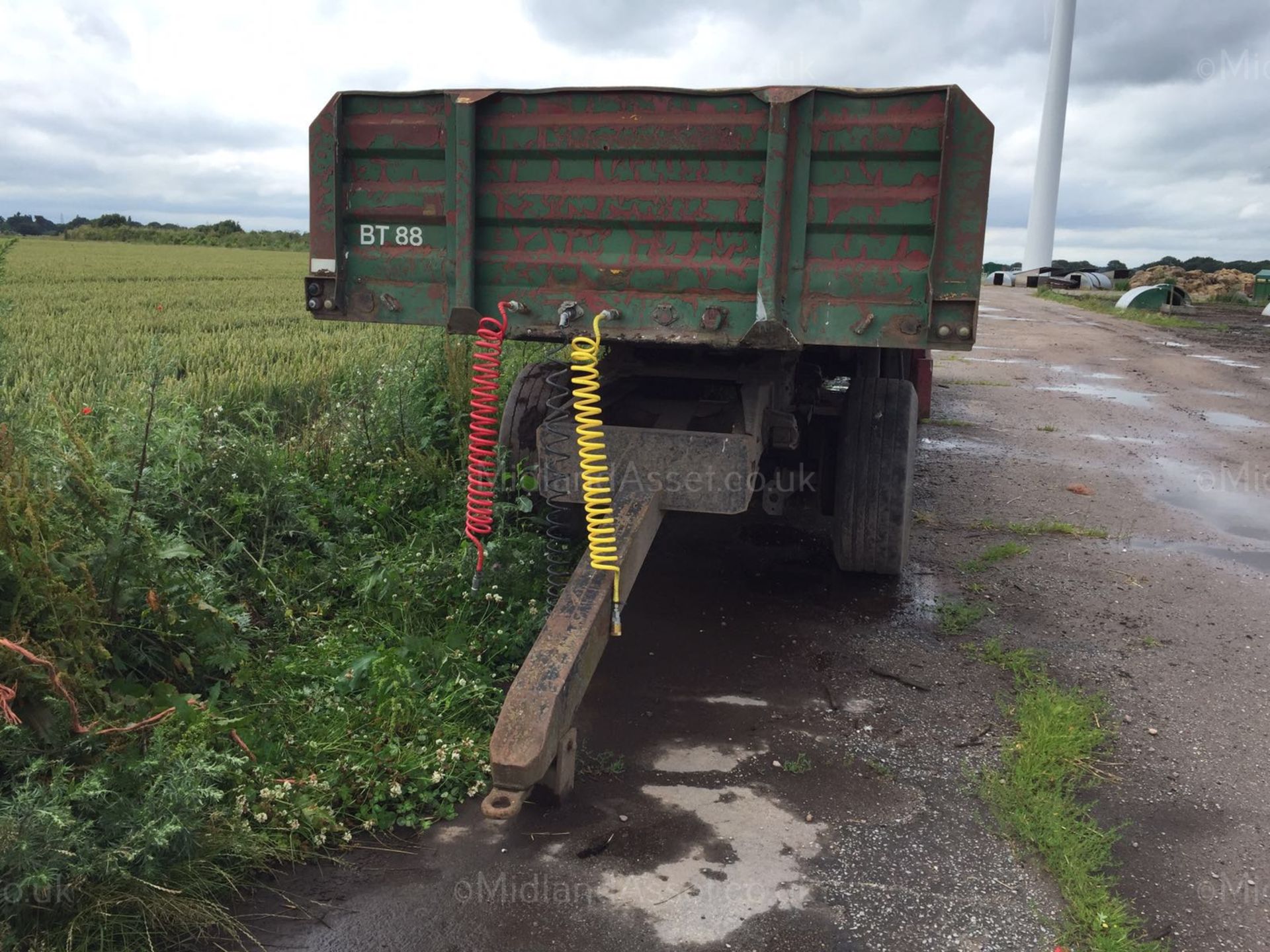 45 FOOT FLAT TRAILER WITH DOLLY - Image 2 of 4