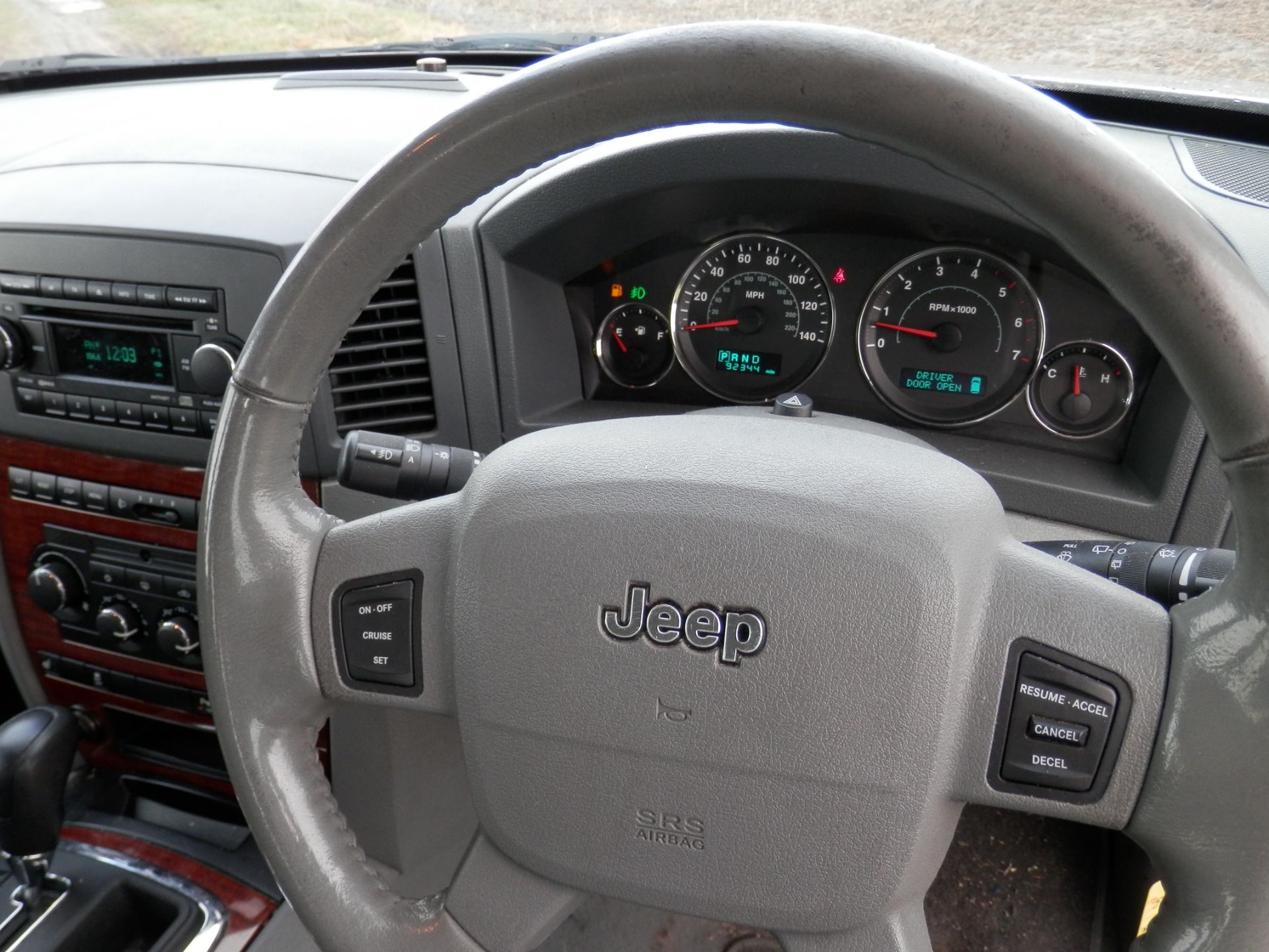 2006/56 PLATE JEEP GRAND CHEROKEE 3.0 CRD V6 TURBO DIESEL AUTO. ONLY 92K MILES. 12 MONTHS MOT - Image 20 of 32