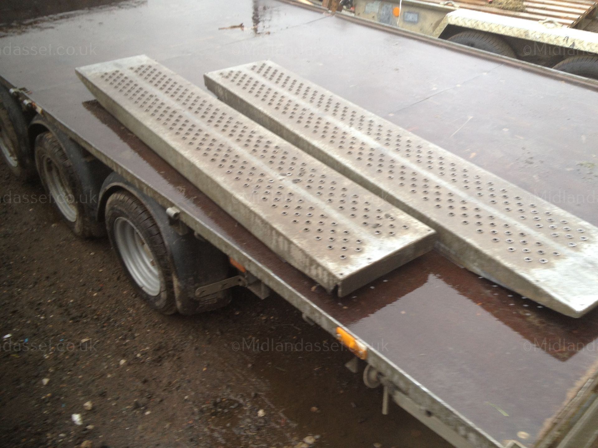 IFOR WILLIAMS TRI AXLE 3.5 TONNE 16 FOOT TRAILER - Image 7 of 7