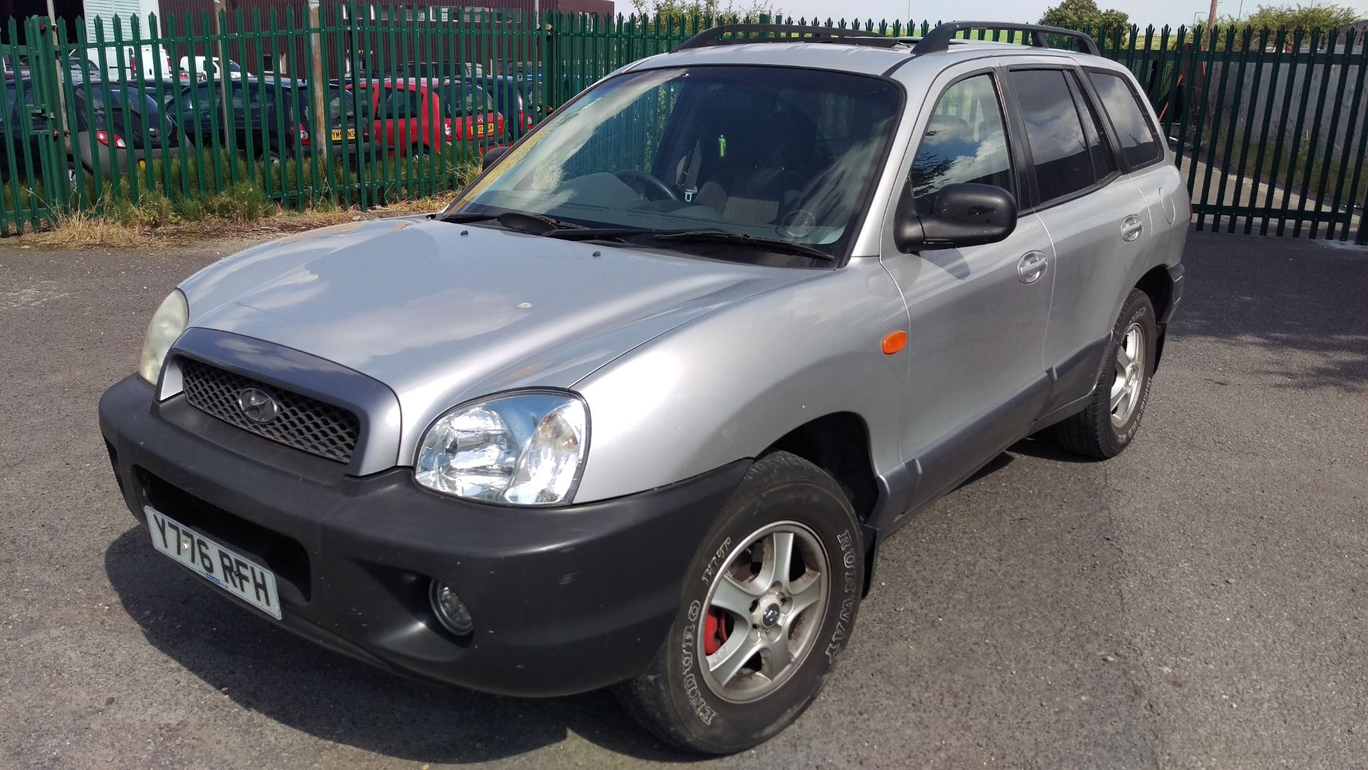 2001/Y REG HYUNDAI SANTA FE 2.4 PETROL 4 X 4, ICY AIR CON, 115K MILES.