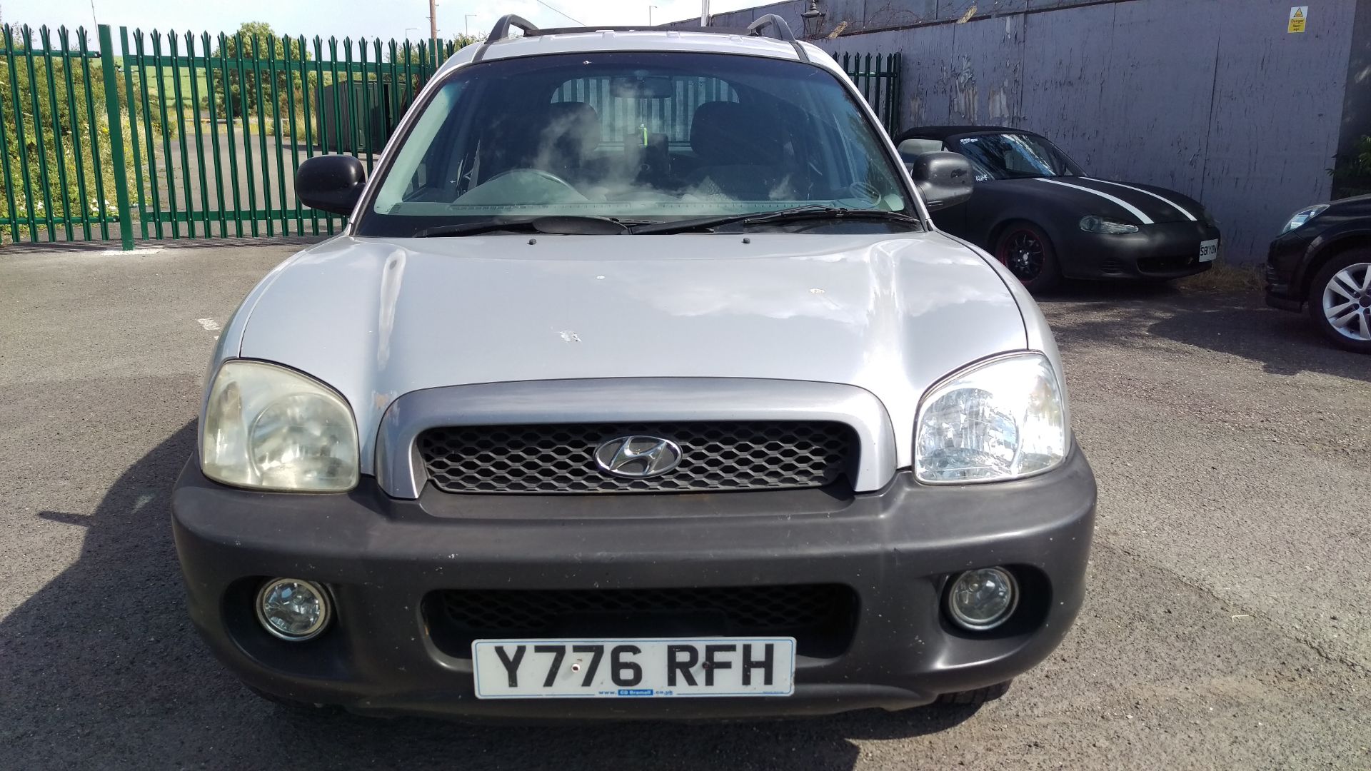 2001/Y REG HYUNDAI SANTA FE 2.4 PETROL 4 X 4, ICY AIR CON, 115K MILES. - Image 2 of 15