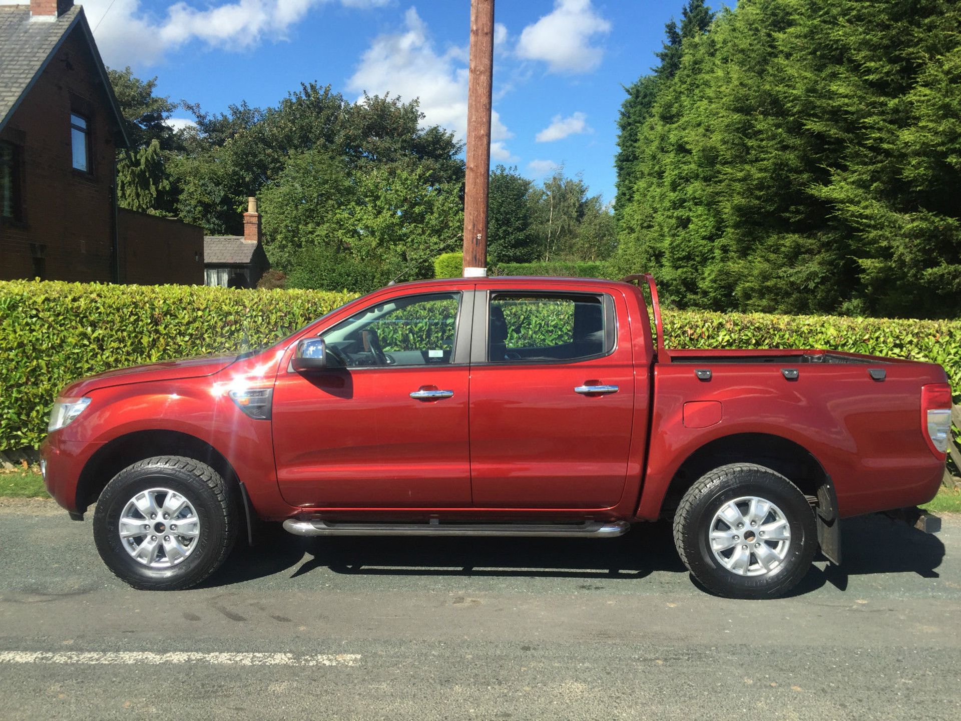 2012/12 REG FORD RANGER XLT 4X4 TDCI, 1 OWNER, NEW SHAPE DOUBLE CAB PICK-UP *PLUS VAT* - Image 2 of 7