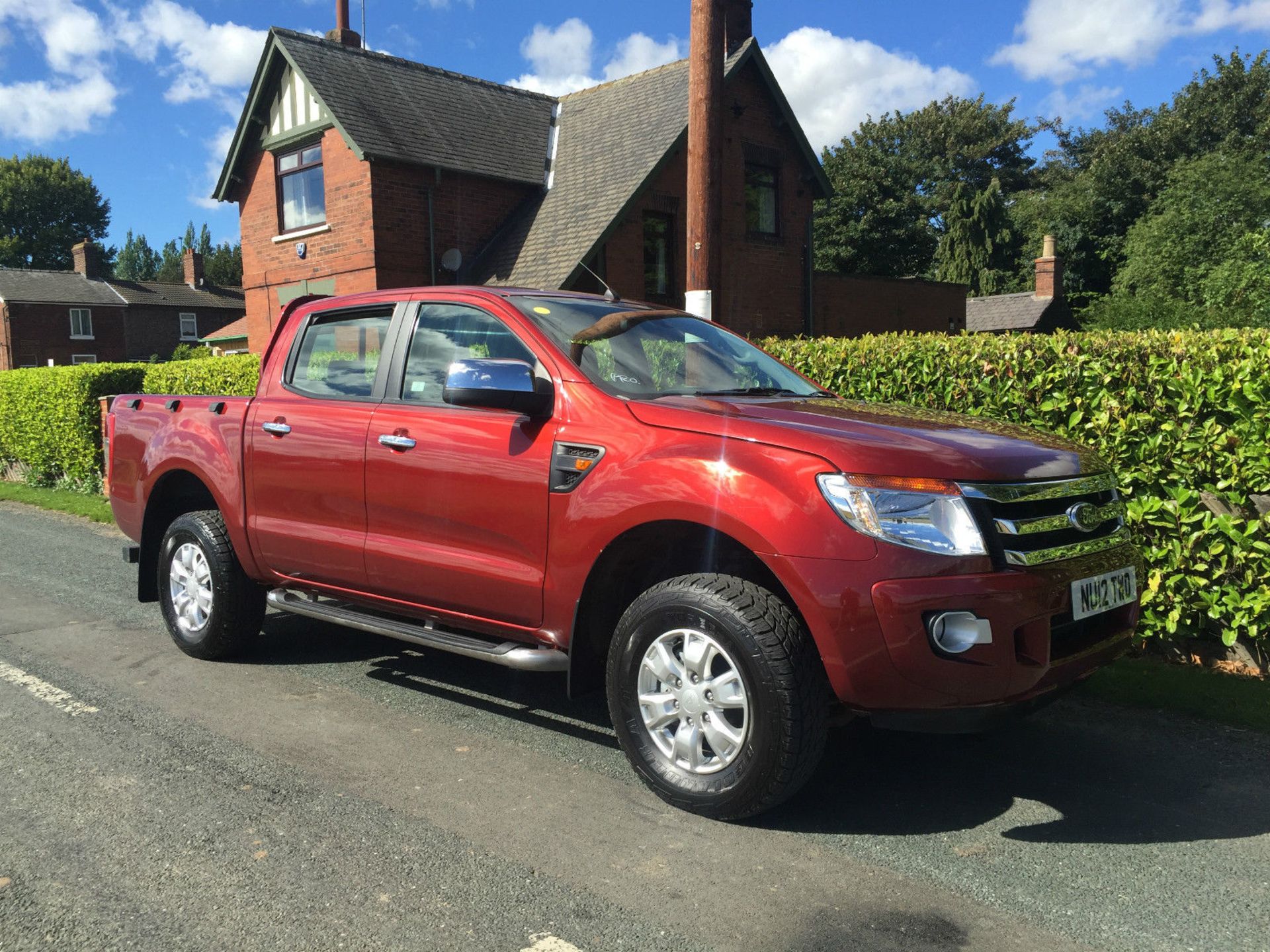 2012/12 REG FORD RANGER XLT 4X4 TDCI, 1 OWNER, NEW SHAPE DOUBLE CAB PICK-UP *PLUS VAT* - Image 4 of 7