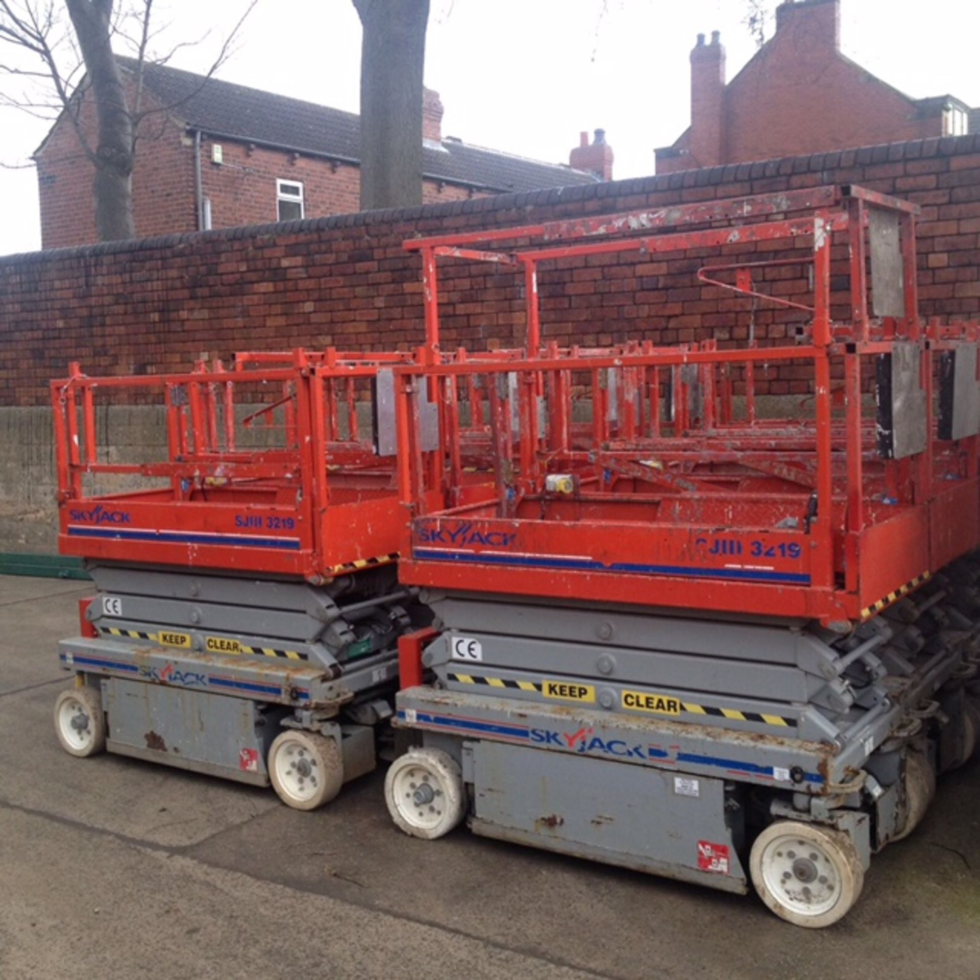 2007 SKYJACK 3219 SCISSOR LIFT 8M WORKING HEIGHT *PLUS VAT*