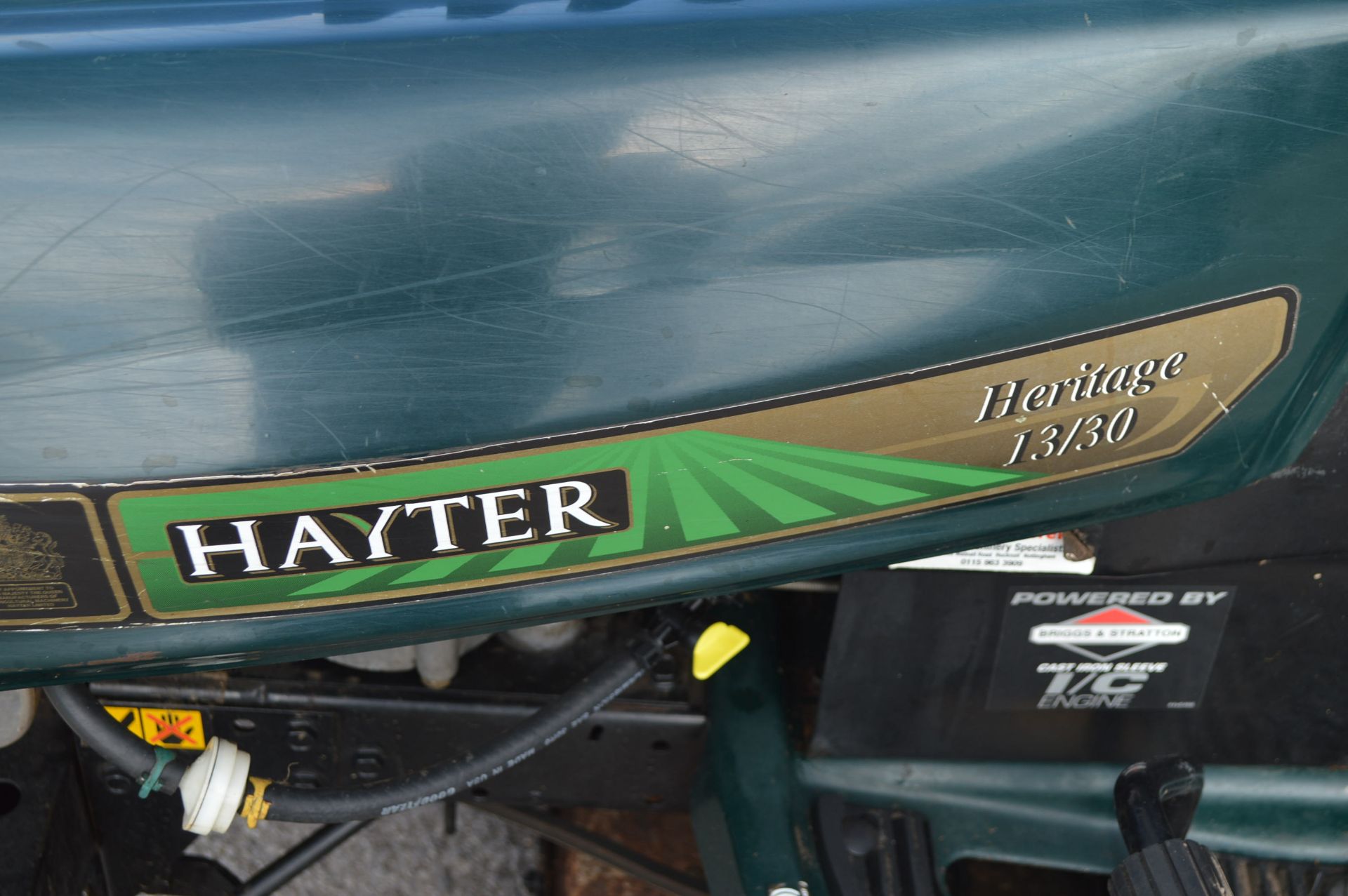 2004 HAYTER HERITAGE RIDE-ON LAWN MOWER *NO VAT* - Image 14 of 19