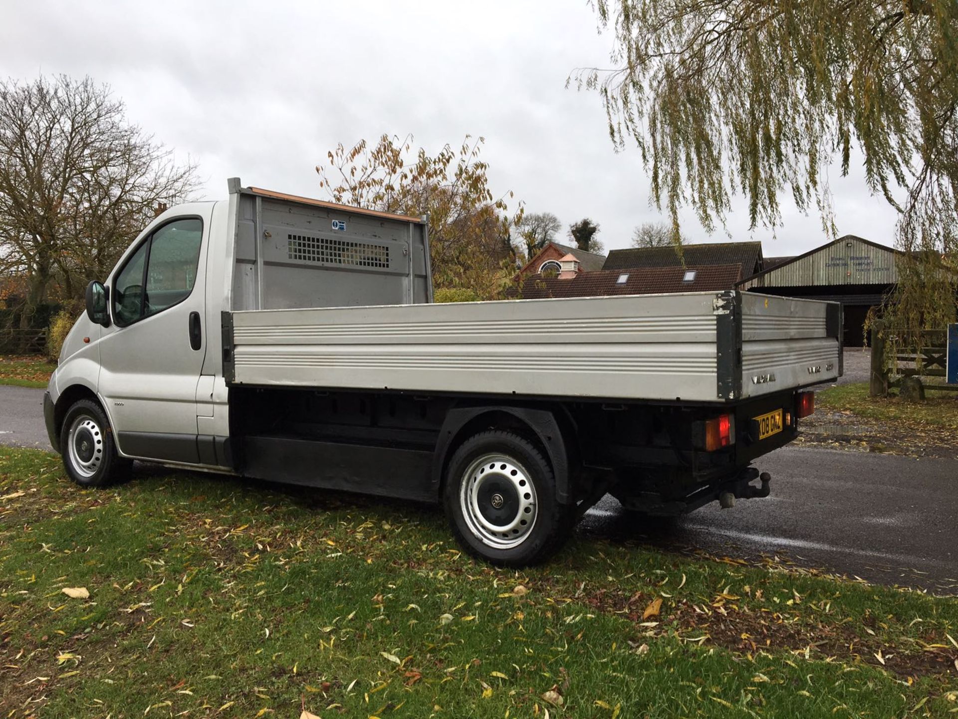 2008/08 REG VAUXHALL VIVARO 2900 CDTI LWB DROPSIDE, SHOWING 1 FORMER KEEPER *NO VAT* - Image 11 of 16