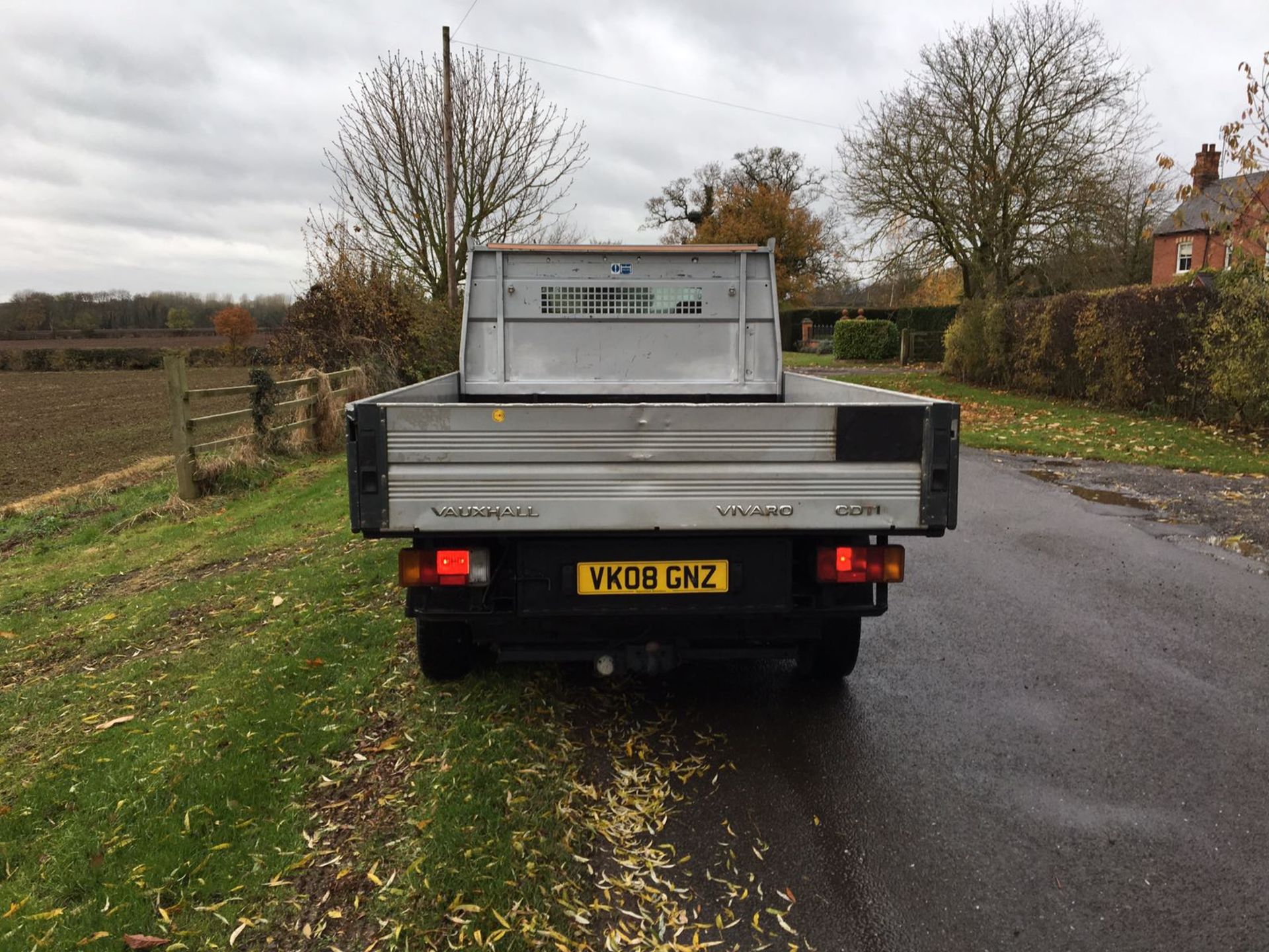 2008/08 REG VAUXHALL VIVARO 2900 CDTI LWB DROPSIDE, SHOWING 1 FORMER KEEPER *NO VAT* - Image 10 of 16