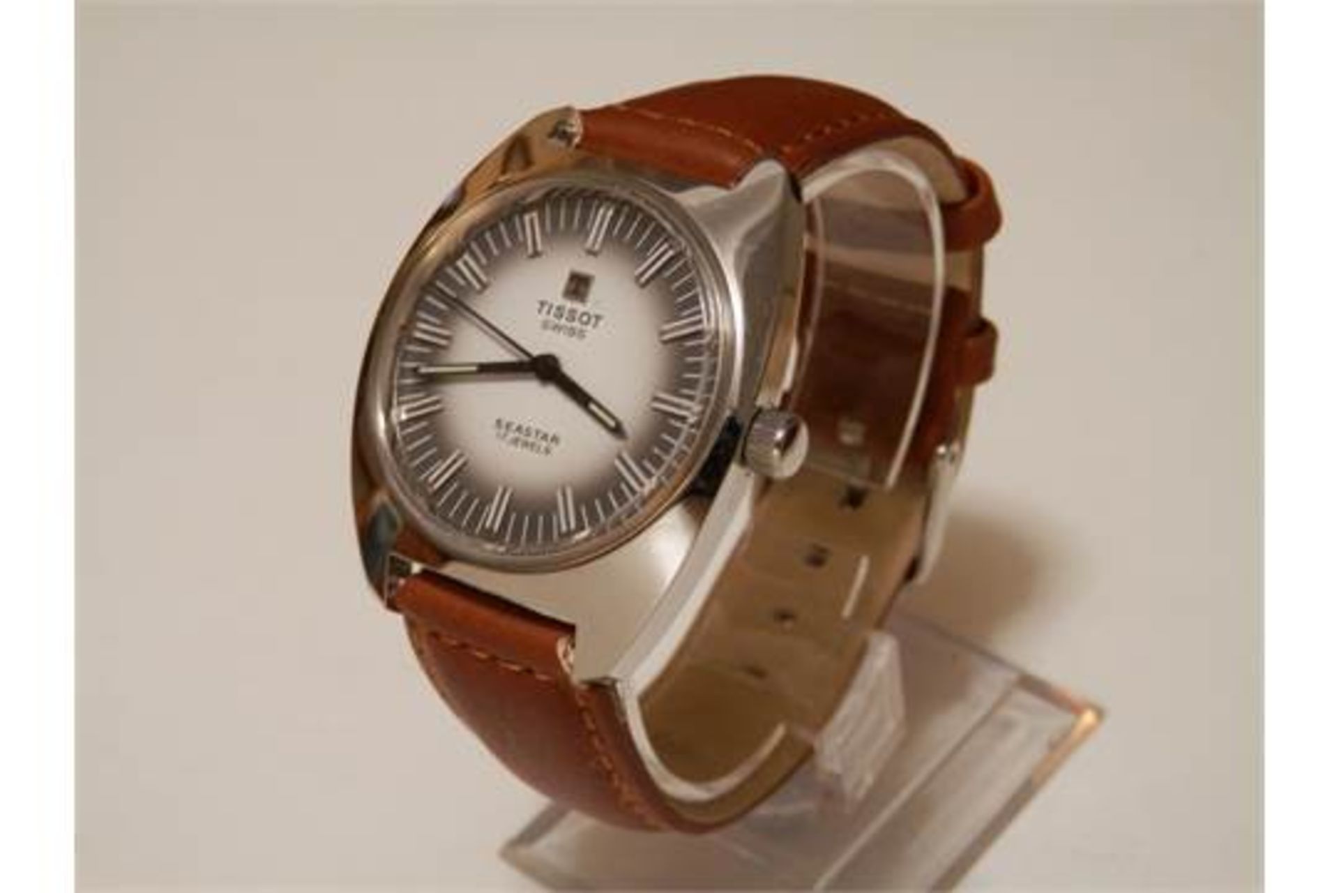 SUPERB GENTS TISSOT SEASTAR, POSSIBLY NEW/OLD STOCK 1970S 17 JEWEL SWISS WATCH (#2 of 3 available)