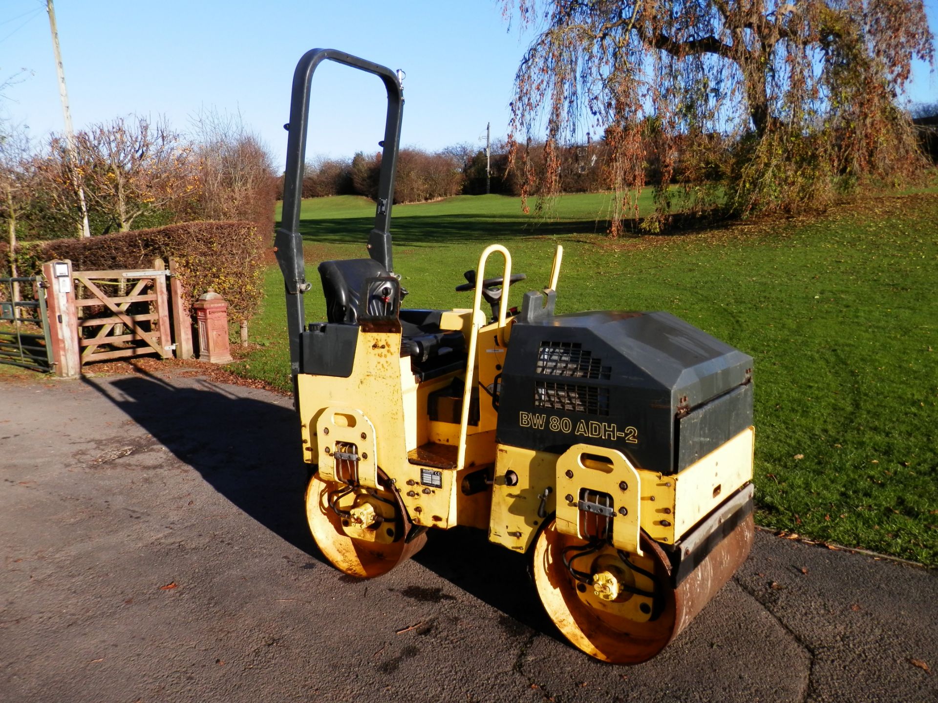 2007 ALL WORKING BOMAG ROLLER, MODEL BW80 ADH -2
