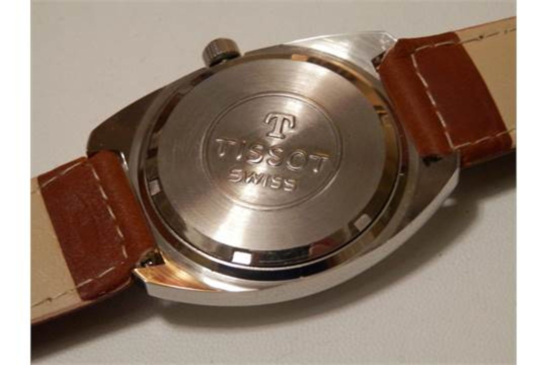 SUPERB GENTS TISSOT SEASTAR, POSSIBLY NEW/OLD STOCK 1970S 17 JEWEL SWISS WATCH (#2 of 3 available) - Image 5 of 10