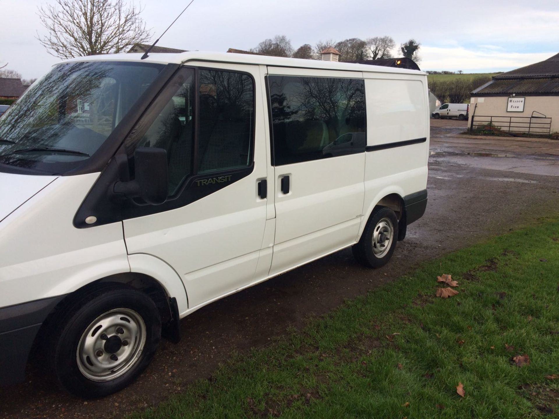 2011/60 REG FORD TRANSIT 85 T280S D/C FWD, SHOWING 1 FORMER KEEPER *NO VAT* - Image 3 of 26