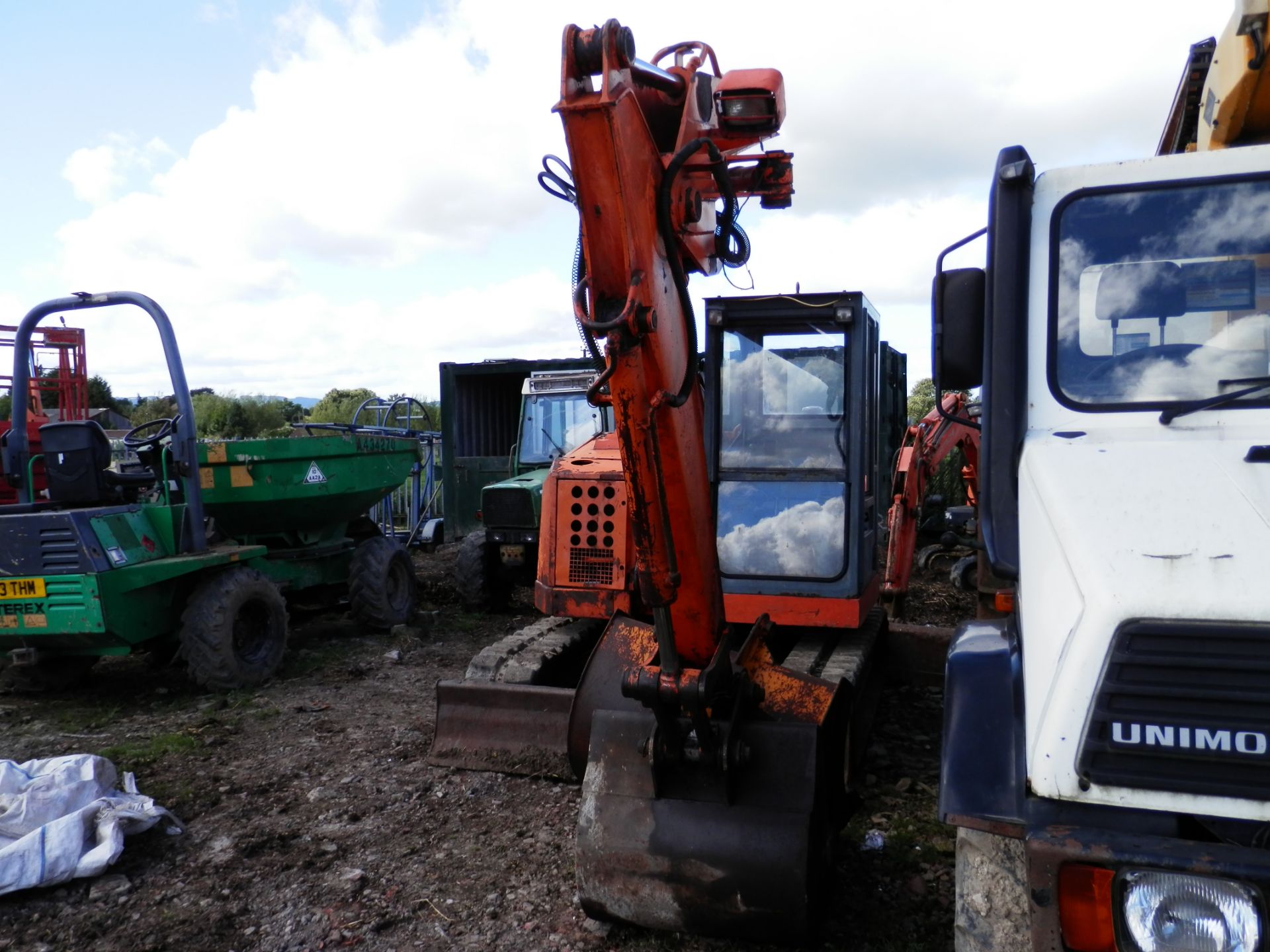 WORKING HITACHI EX50URG 5 TONNE TRACKED DIESEL DIGGER. - Image 11 of 11