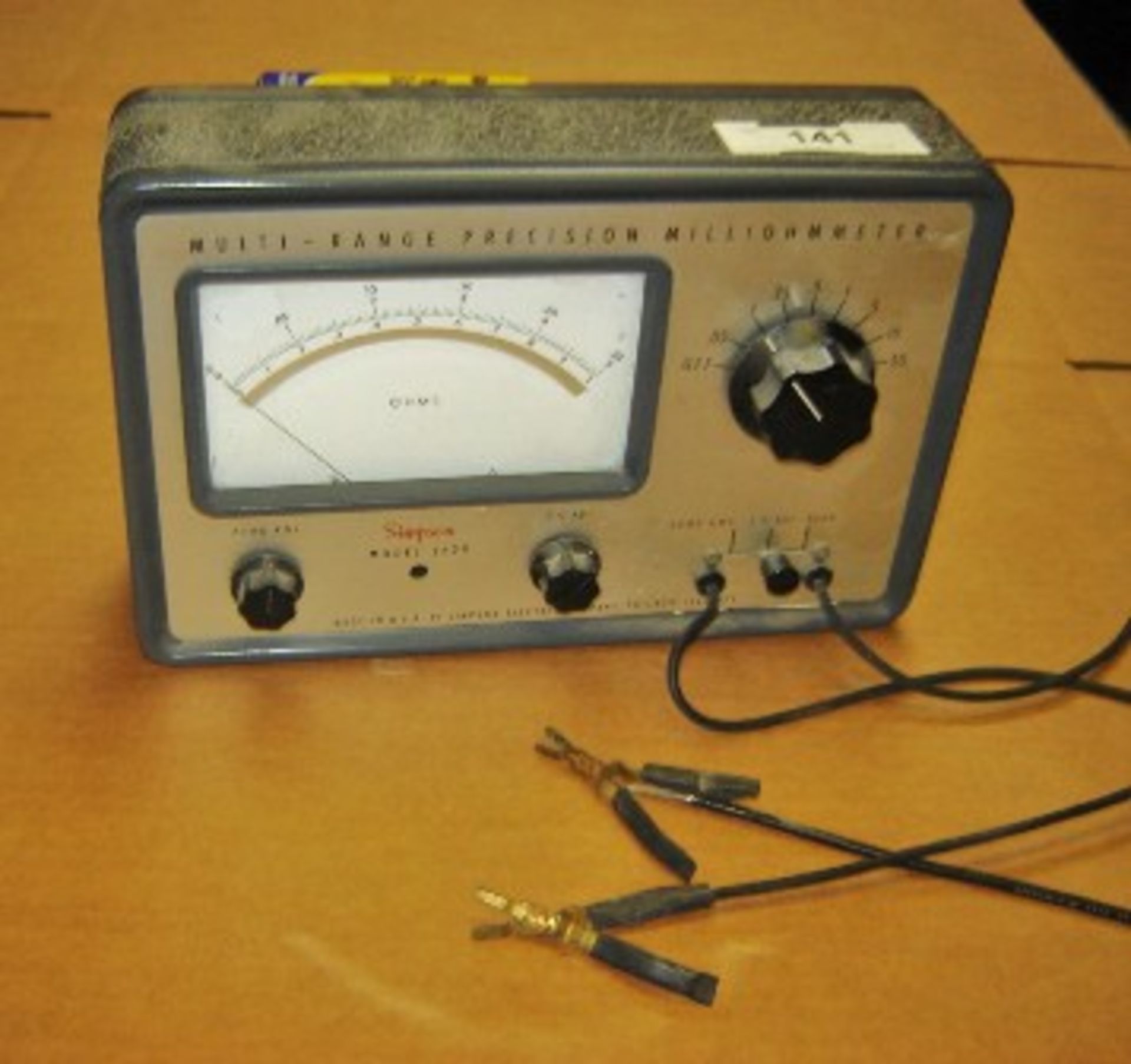 SIMPSON ELELCTRIC METER - Image 2 of 2