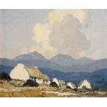 Paul Henry RHA (1876-1958) In the Western Mountains (c.1934-9) oil on board signed 'PAUL HENRY'