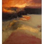 Hughie O'Donoghue RA (b.1953) Red Earth VI (1995) oil on canvas signed, titled & dated 1995 on