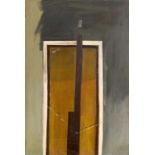 Charles Brady HRHA (1926-1997) Artist's Studio oil on canvas signed upper centre left 91½ x 61cm (35