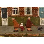 Gary Bunt (b.1957) British Good Morning Doris (2007) oil on canvas signed lower left, signed, titled