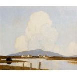 Paul Henry RHA (1876-1958) Evening in Achill (1930-8) oil on board signed 'PAUL HENRY' lower left 51