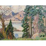 Letitia Marion Hamilton RHA (1878-1964) Glengariff, West Cork oil on canvas initialled 'LMH' lower