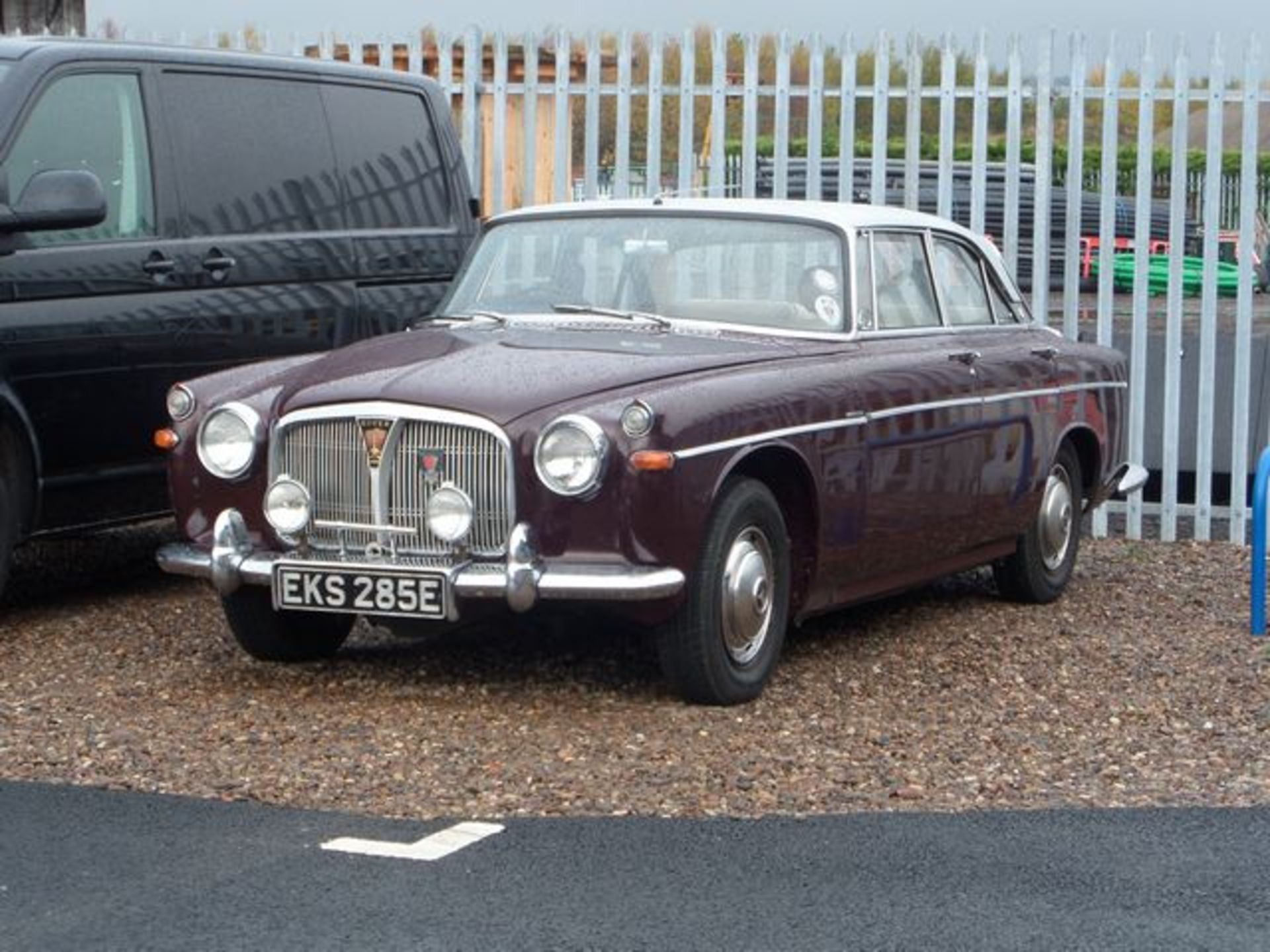 ROVER Chassis number 81001448A  - this Roxburghshire registered example appears to have been