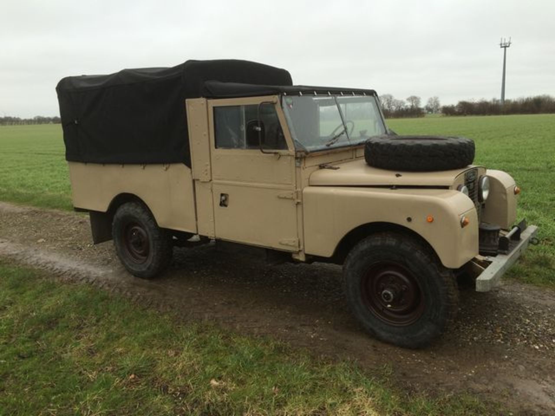 LAND ROVER Chassis number 57230302 - this 1955 Series 1 Pick Up is a 107" petrol example in LHD