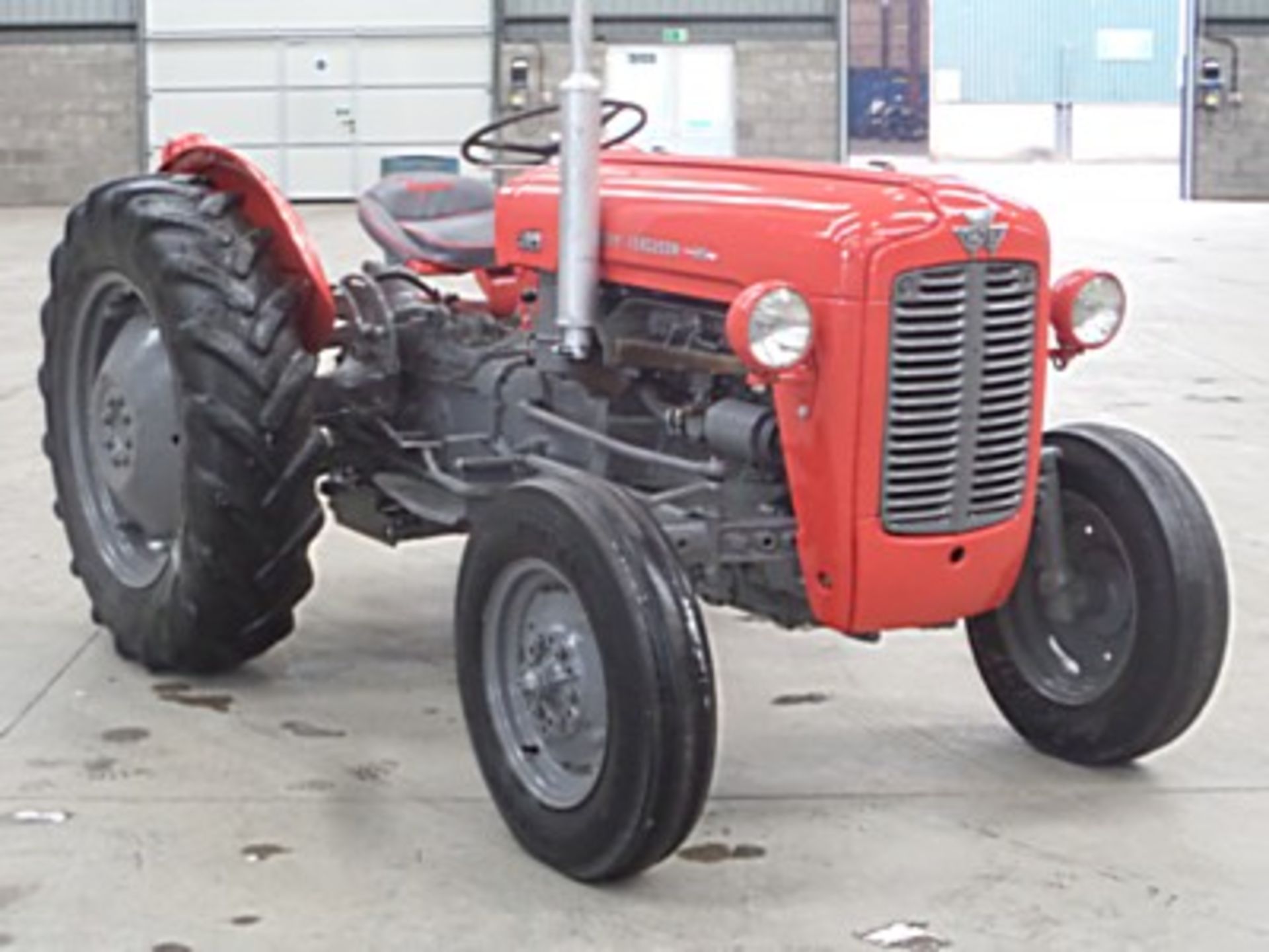 MASSEY FERGUSON Serial number SHMYW325885 - manufactured during 1963 but unregistered the new owner