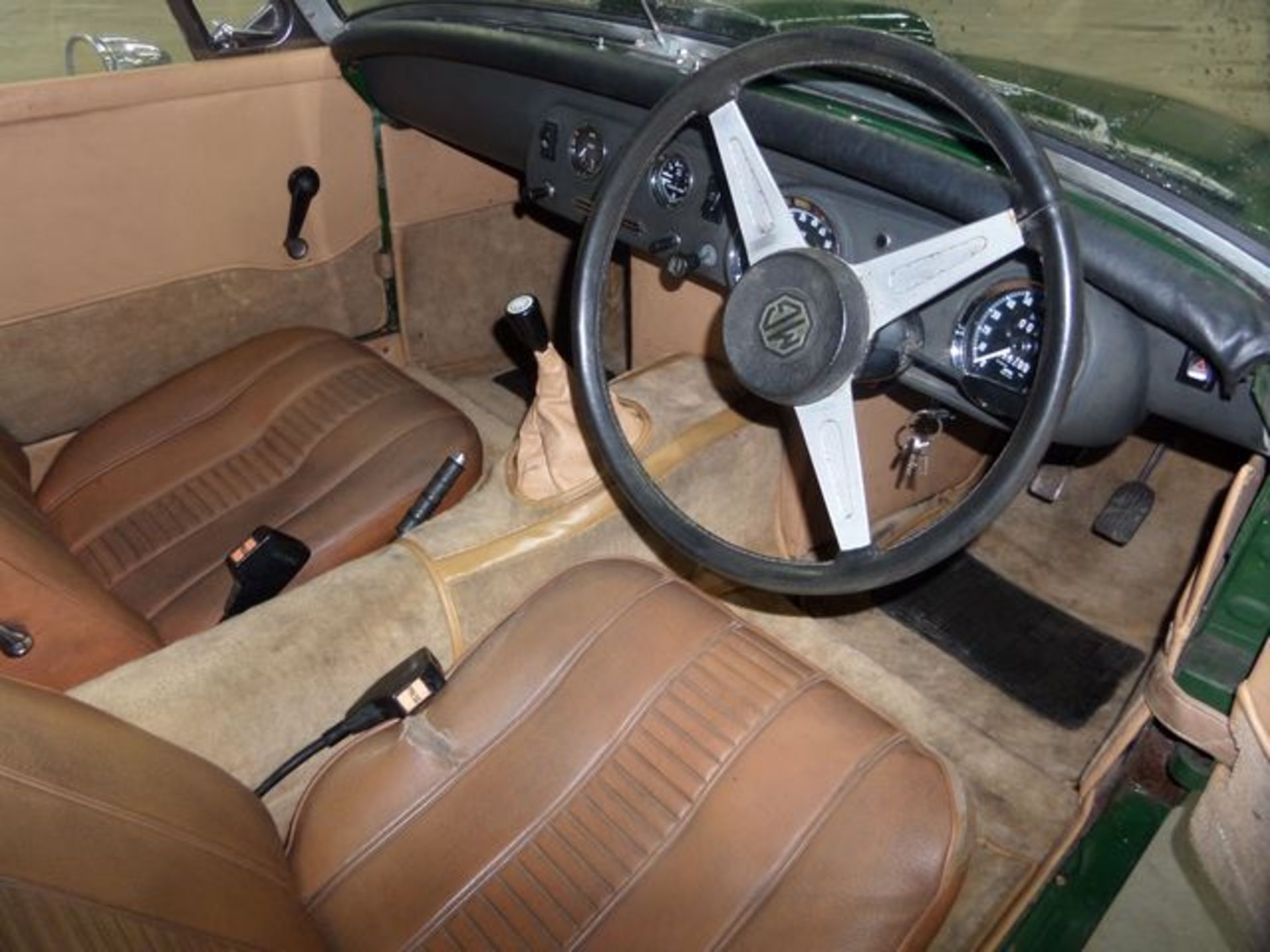 MG Chassis number GAN6193494G - offered with a Mohair hood and chrome boot rack and benefiting from - Image 11 of 20