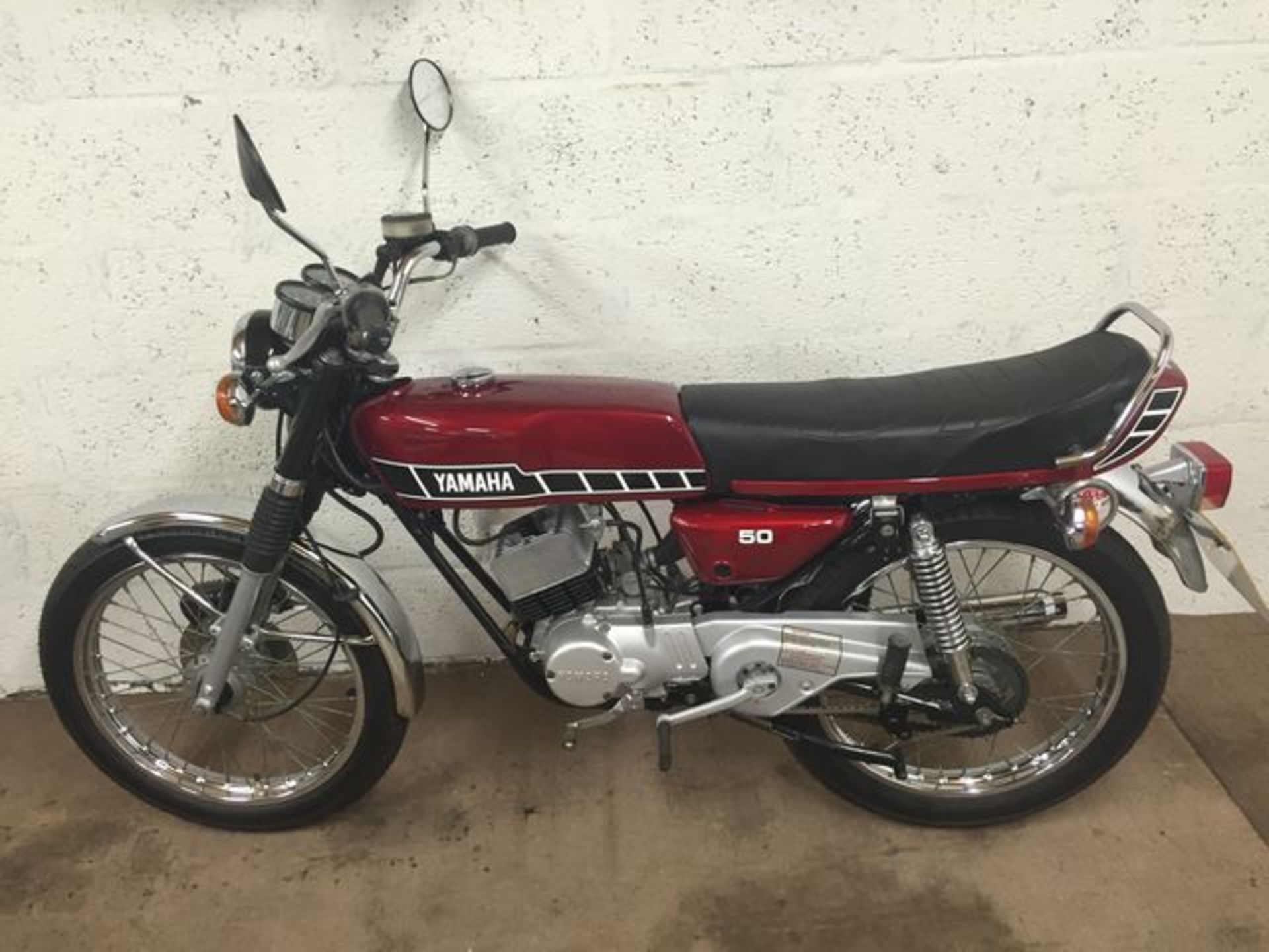 YAMAHA, RD50M - 49cc, Frame number 2L5004355 - this example is a French import registered in the - Image 2 of 7