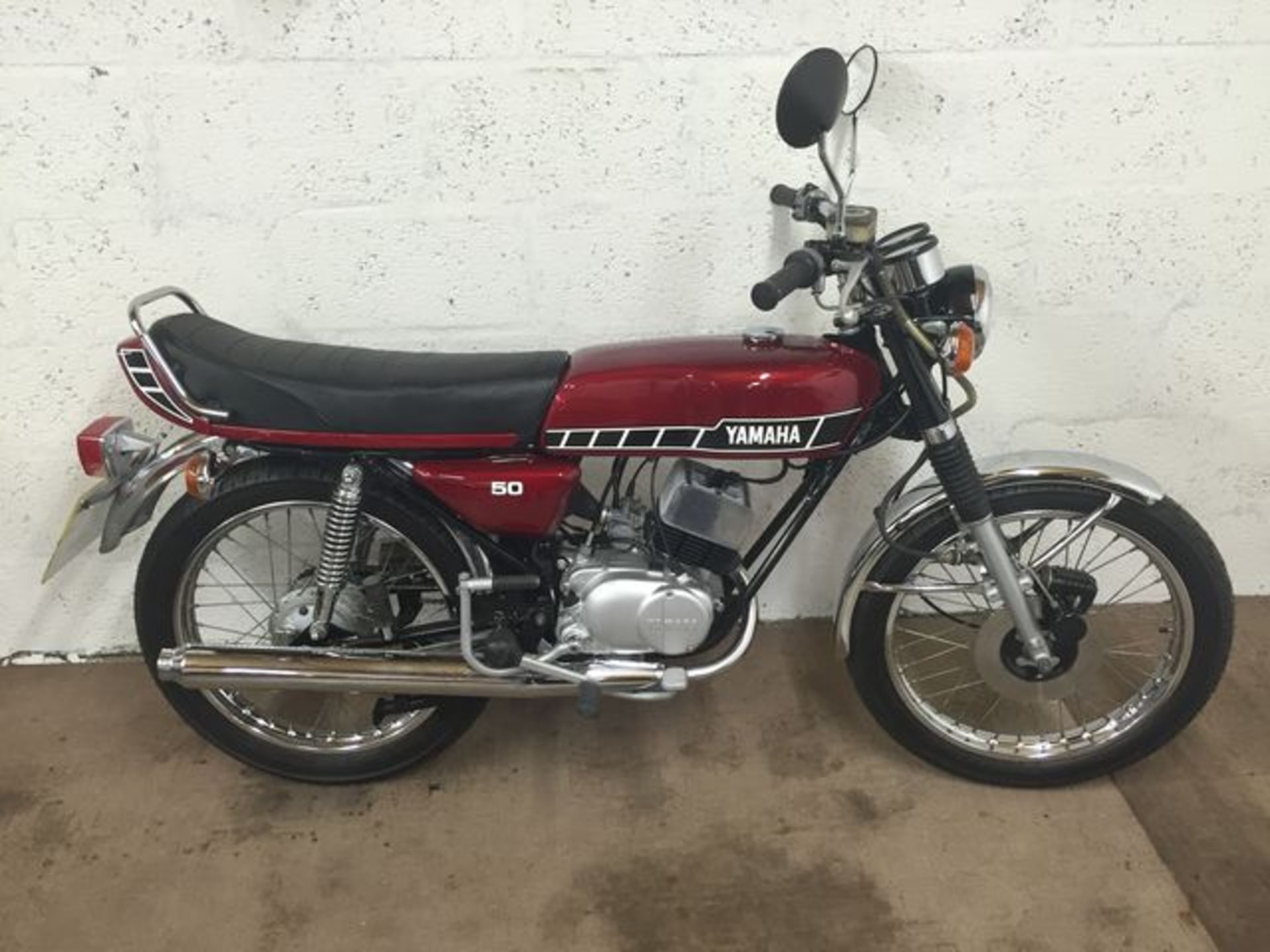 YAMAHA, RD50M - 49cc, Frame number 2L5004355 - this example is a French import registered in the - Image 4 of 7