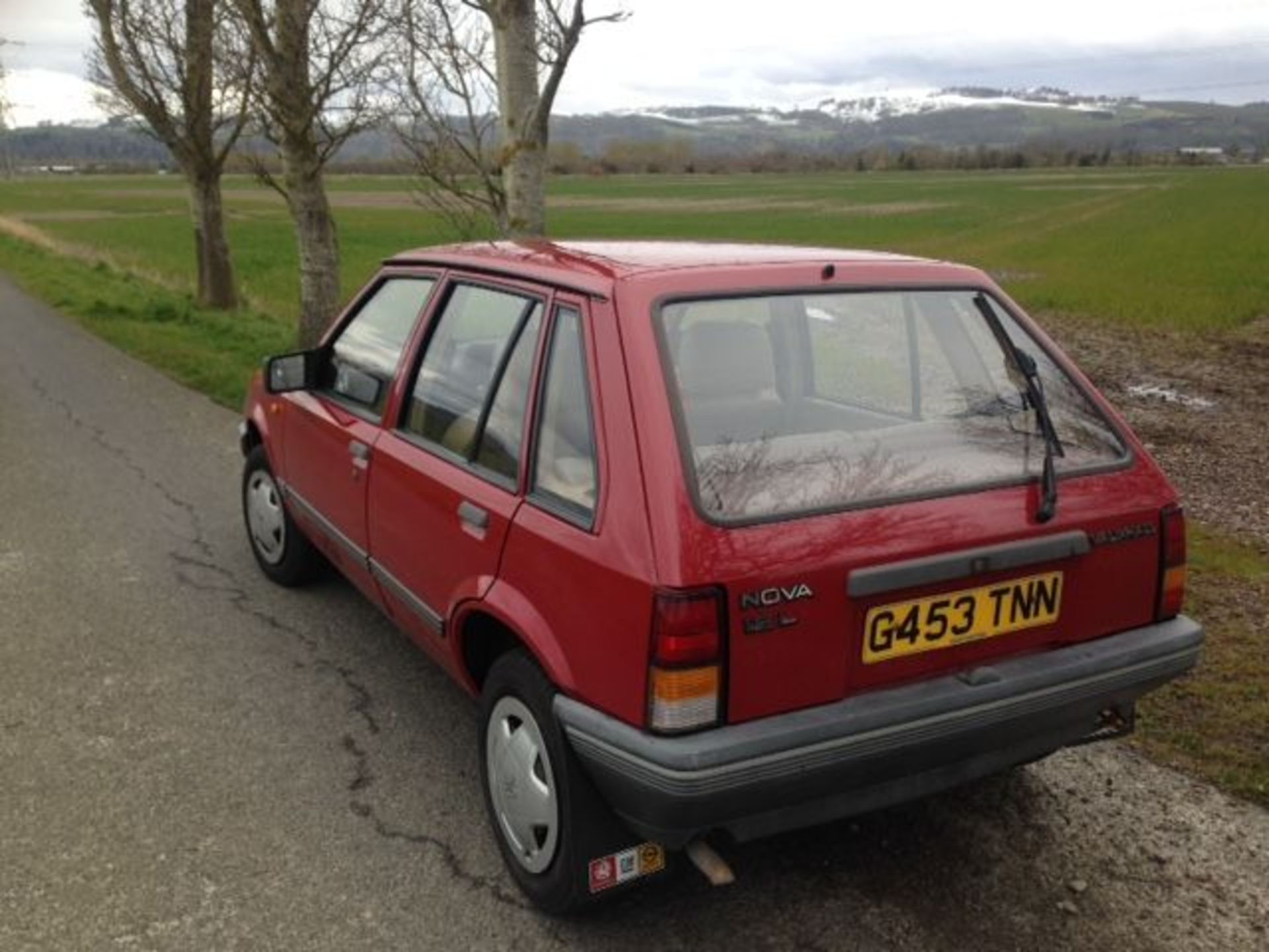 VAUXHALL, NOVA L - 1196cc, Chassis number VSX000099L4106459 - this Mexico Red example is offered - Image 3 of 5