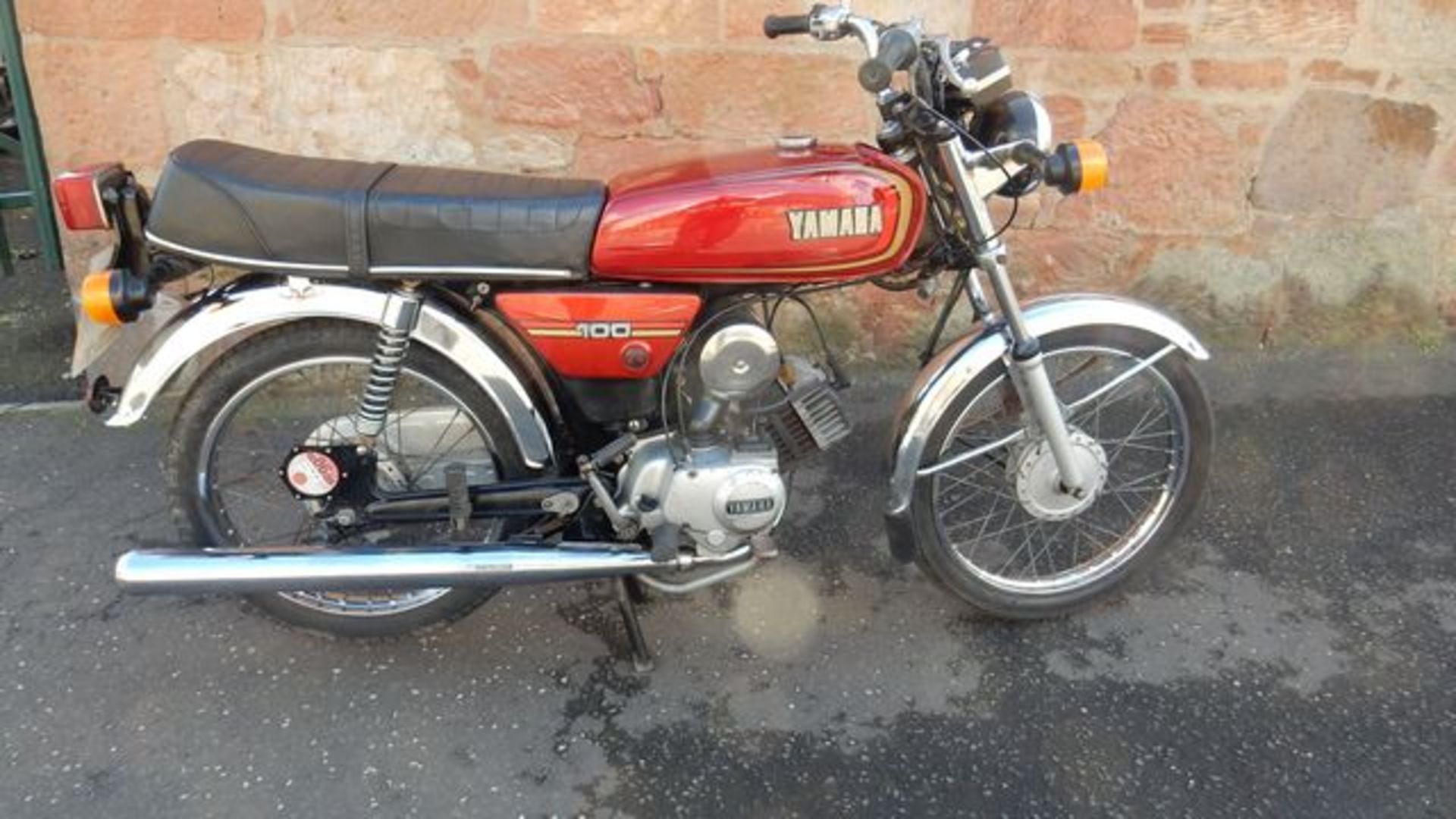 YAMAHA, YB100 - 97cc, Frame number 2U0327714 - "The big Fizzie" this example still bears the