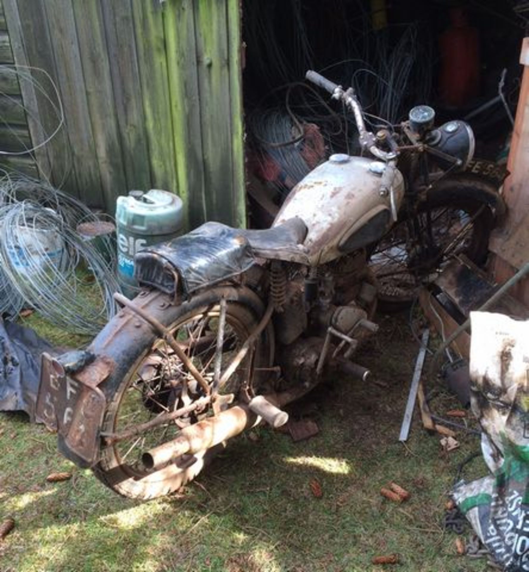 BSA, 350 SV - 348cc, Frame number WC10.3173 Engine number WC12.235. - the 350cc side valve was a new - Image 2 of 20