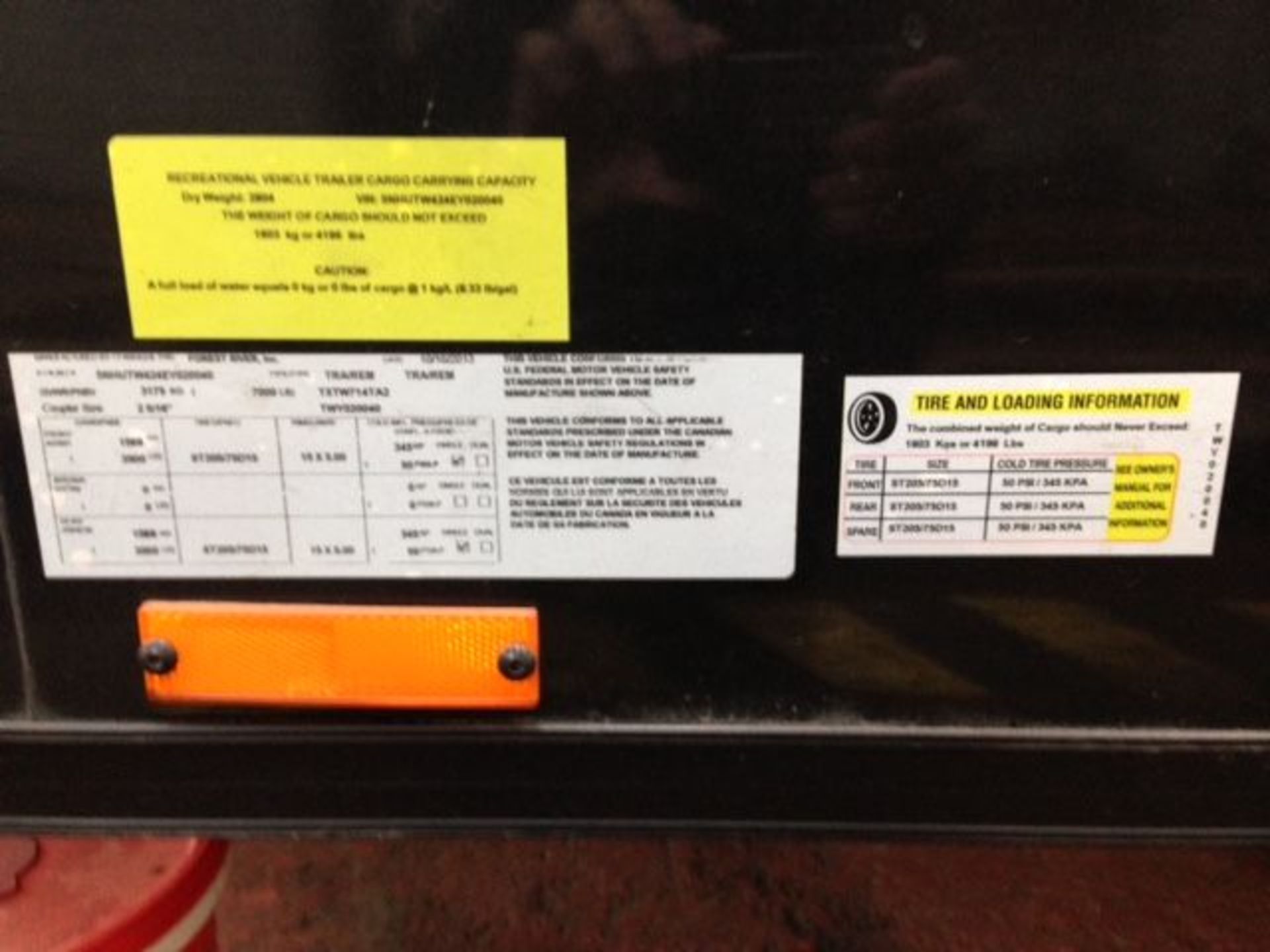 2014 CONTINENTAL CARGO - chassis number SNHUTW424EY020040, offered with the Certificate of Origin, - Image 4 of 7