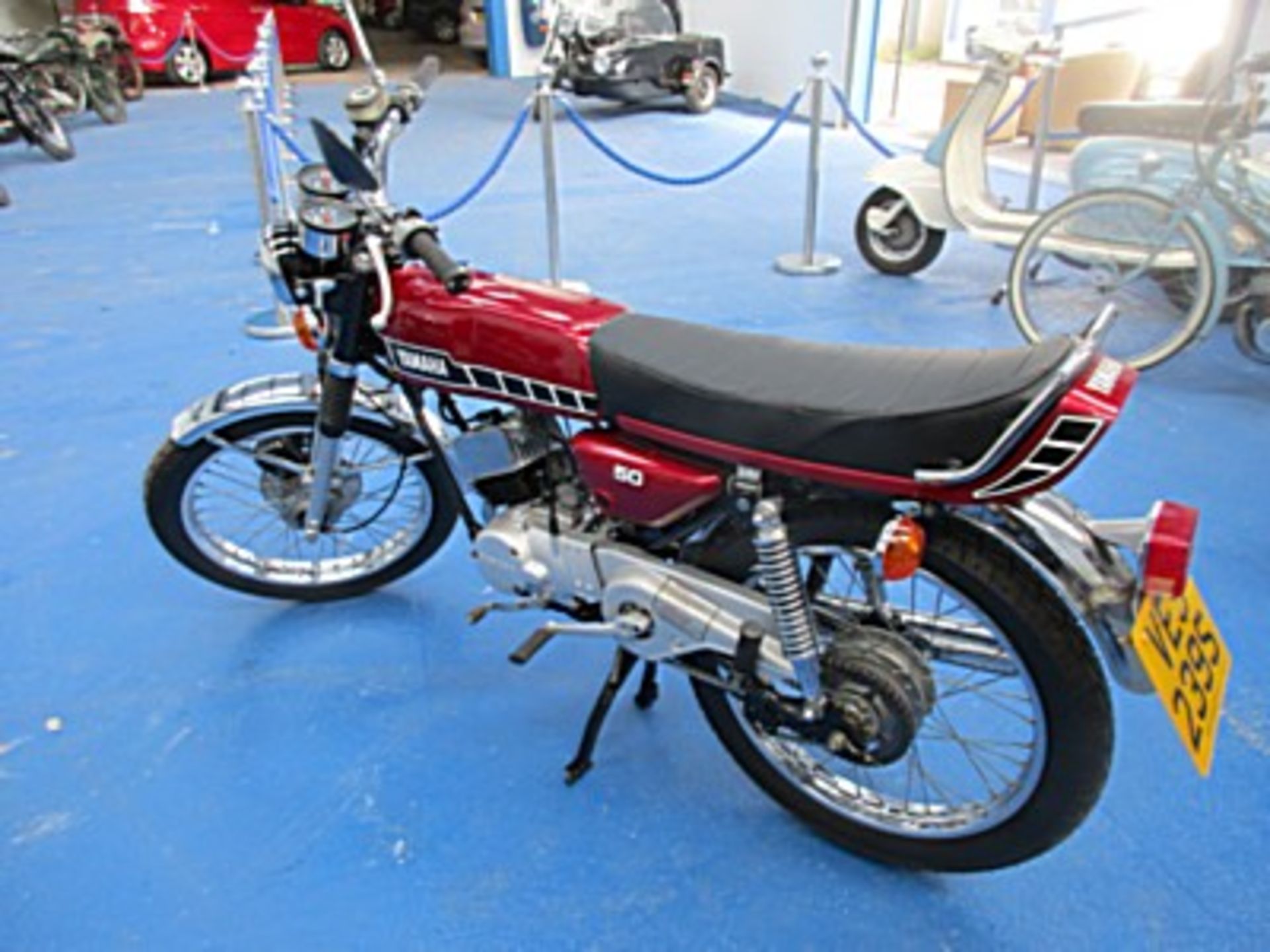 YAMAHA, RD50M - 49cc, Frame number 2L5004355 - this example is a French import registered in the - Image 6 of 7