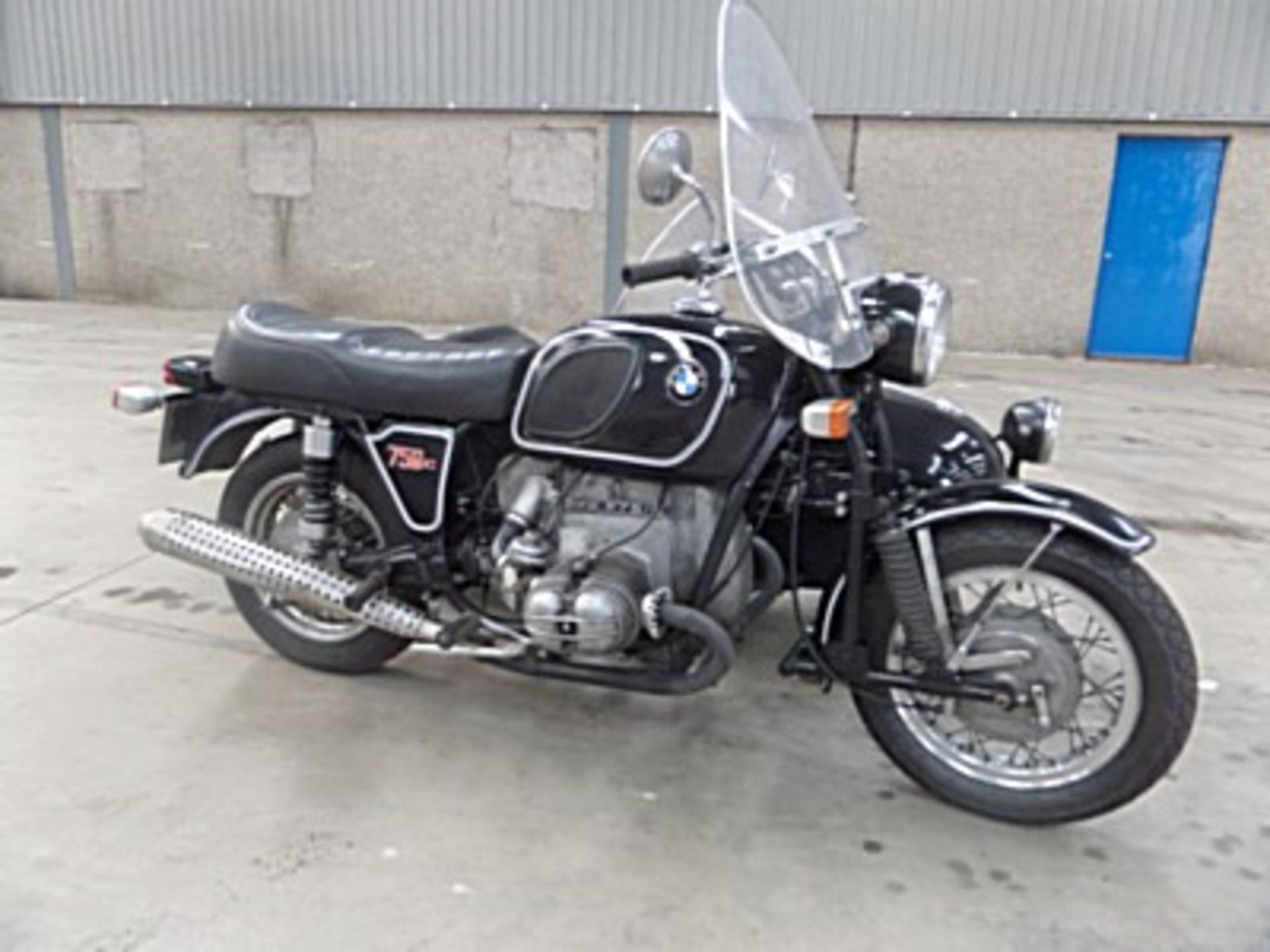 BMW, R75/5 COMBO - 745cc, Chassis number 4007988 - MOT tested until January 2017 ESTIMATE £3000 - £