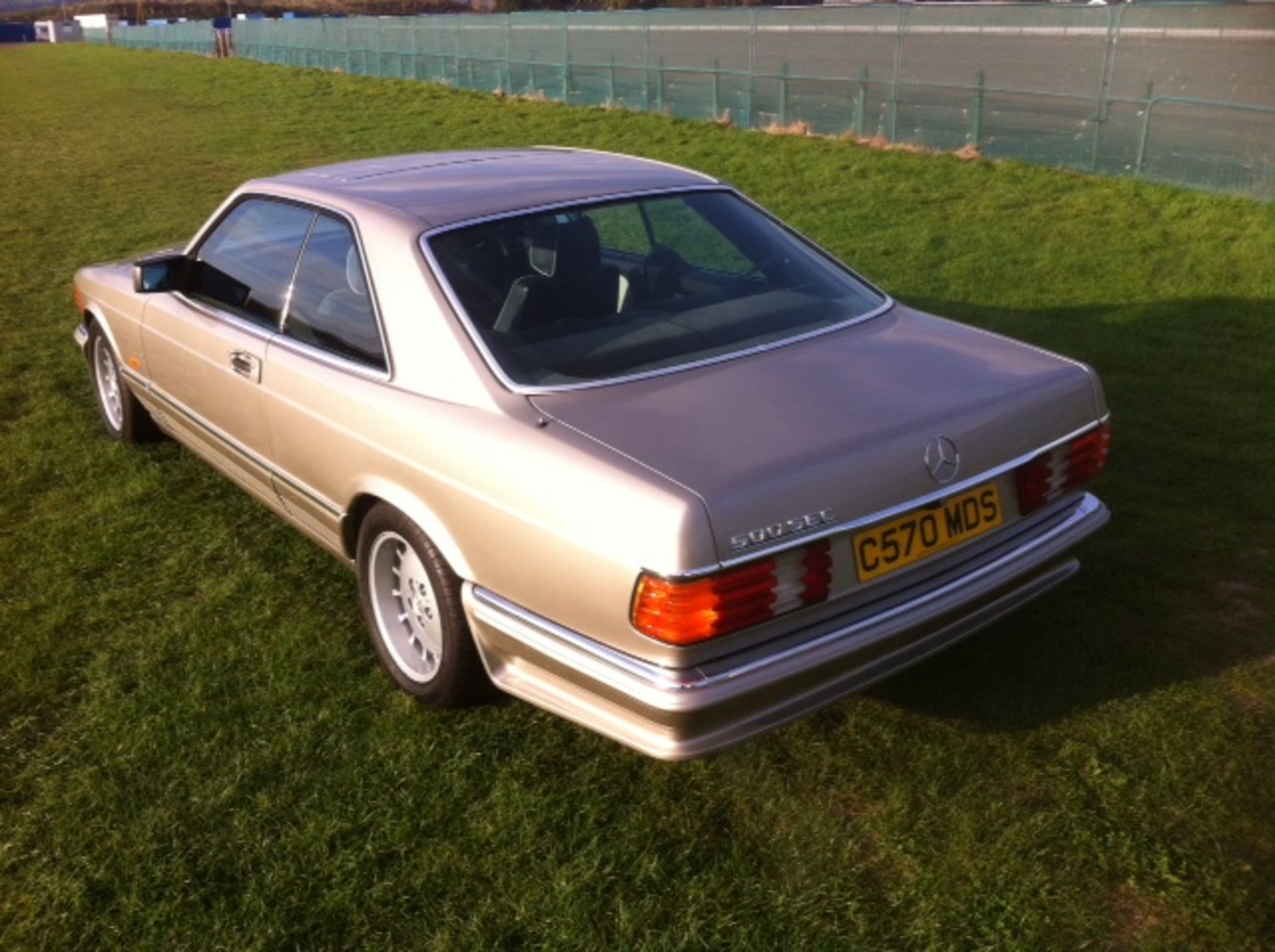 MERCEDES, 500 SEC AUTO - 4973cc, WDB1260442A179725 - offered with a partial service history and - Image 3 of 5