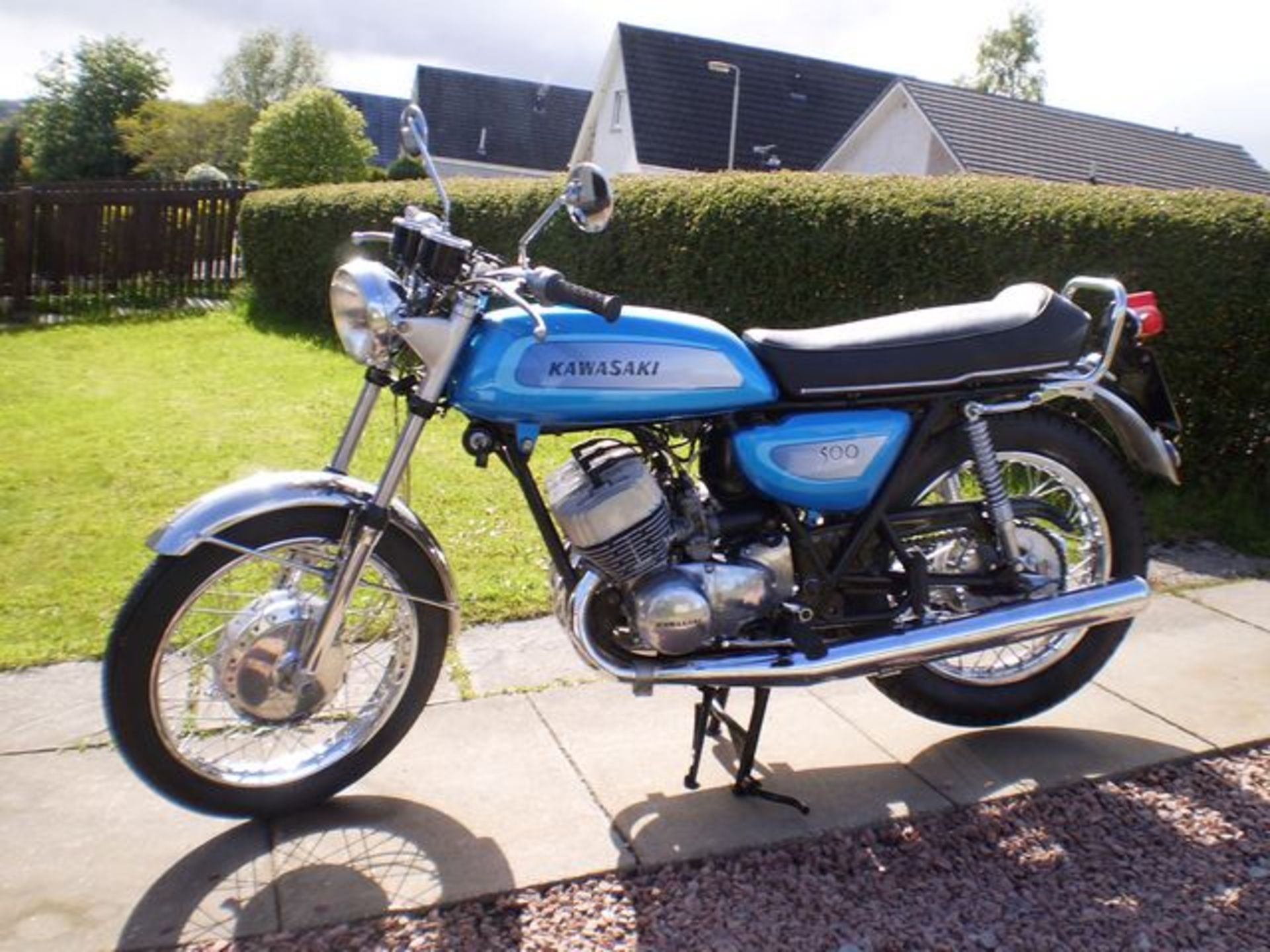 KAWASAKI, H1 - 500cc, Chassis number 33745 - the vendor states that this example is a genuine UK - Image 2 of 2