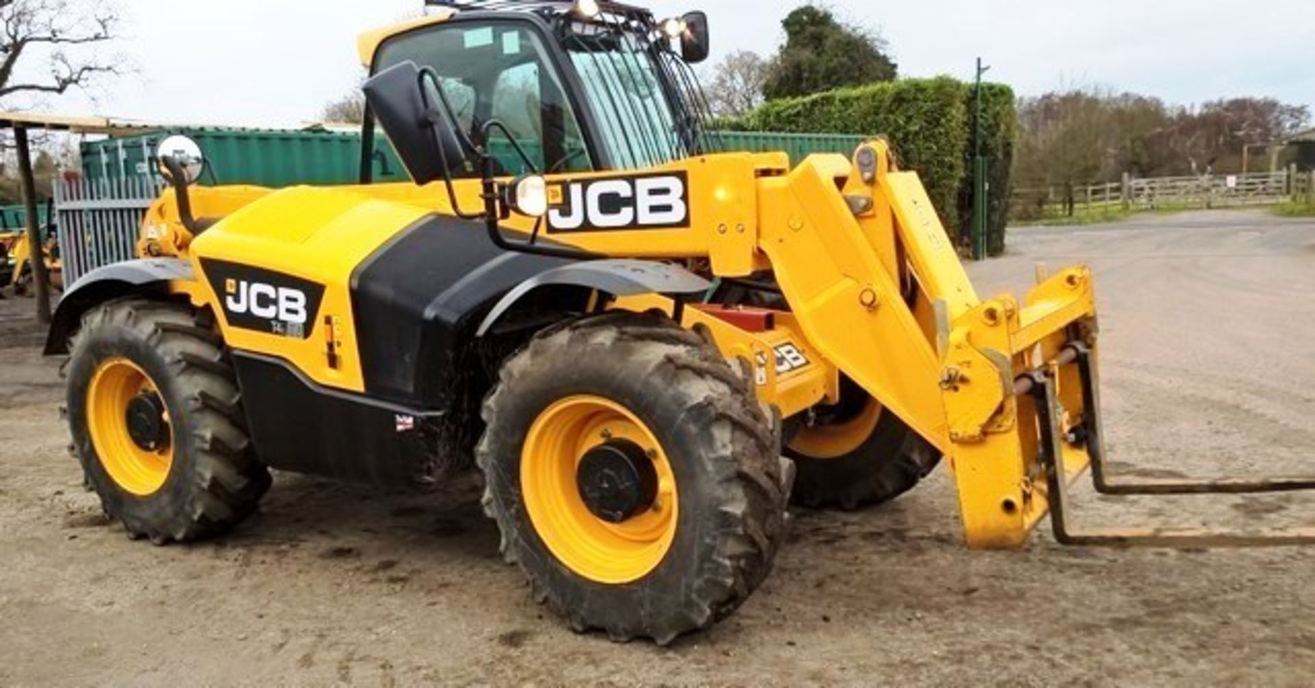 2014 JCB 531-70 TELEHANDLER, SN 2181521, 1399 HOURS, AUX PIPE WORK, MANUAL QUICK HITCH, 60% TYRE - Image 10 of 13