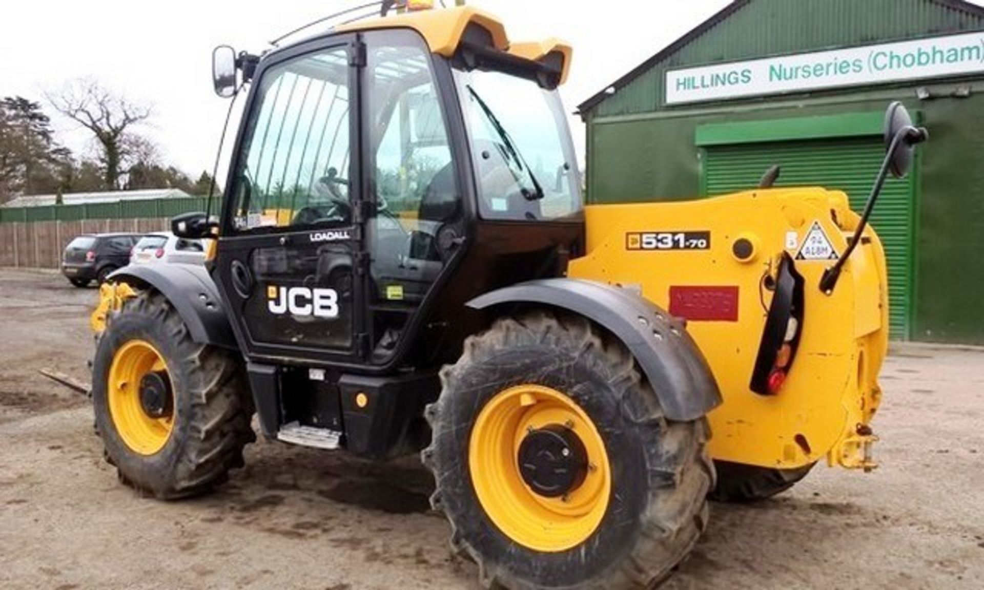 2014 JCB 531-70 TELEHANDLER, SN 2181521, 1399 HOURS, AUX PIPE WORK, MANUAL QUICK HITCH, 60% TYRE - Image 6 of 13