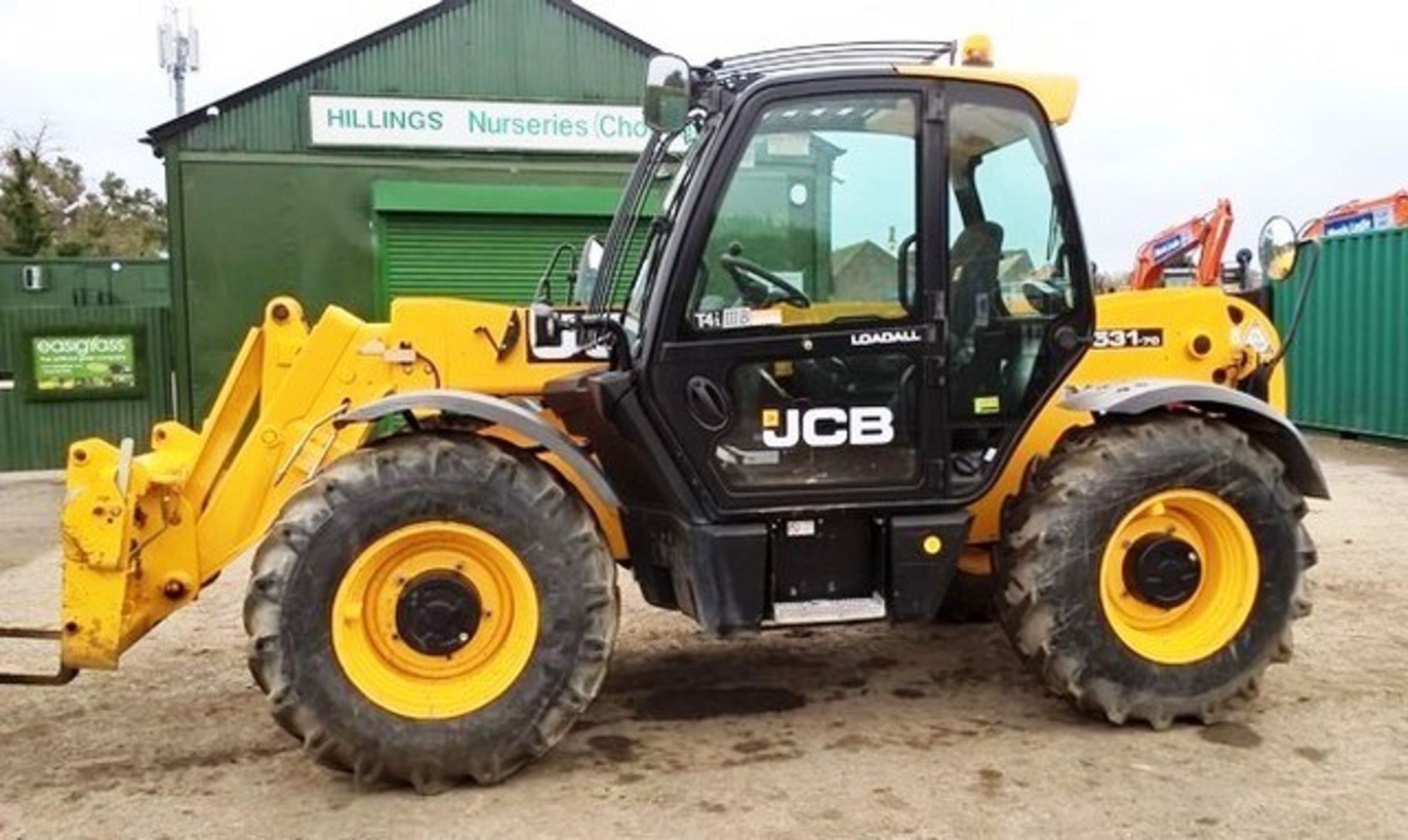 2014 JCB 531-70 TELEHANDLER, SN 2181521, 1399 HOURS, AUX PIPE WORK, MANUAL QUICK HITCH, 60% TYRE - Image 12 of 13