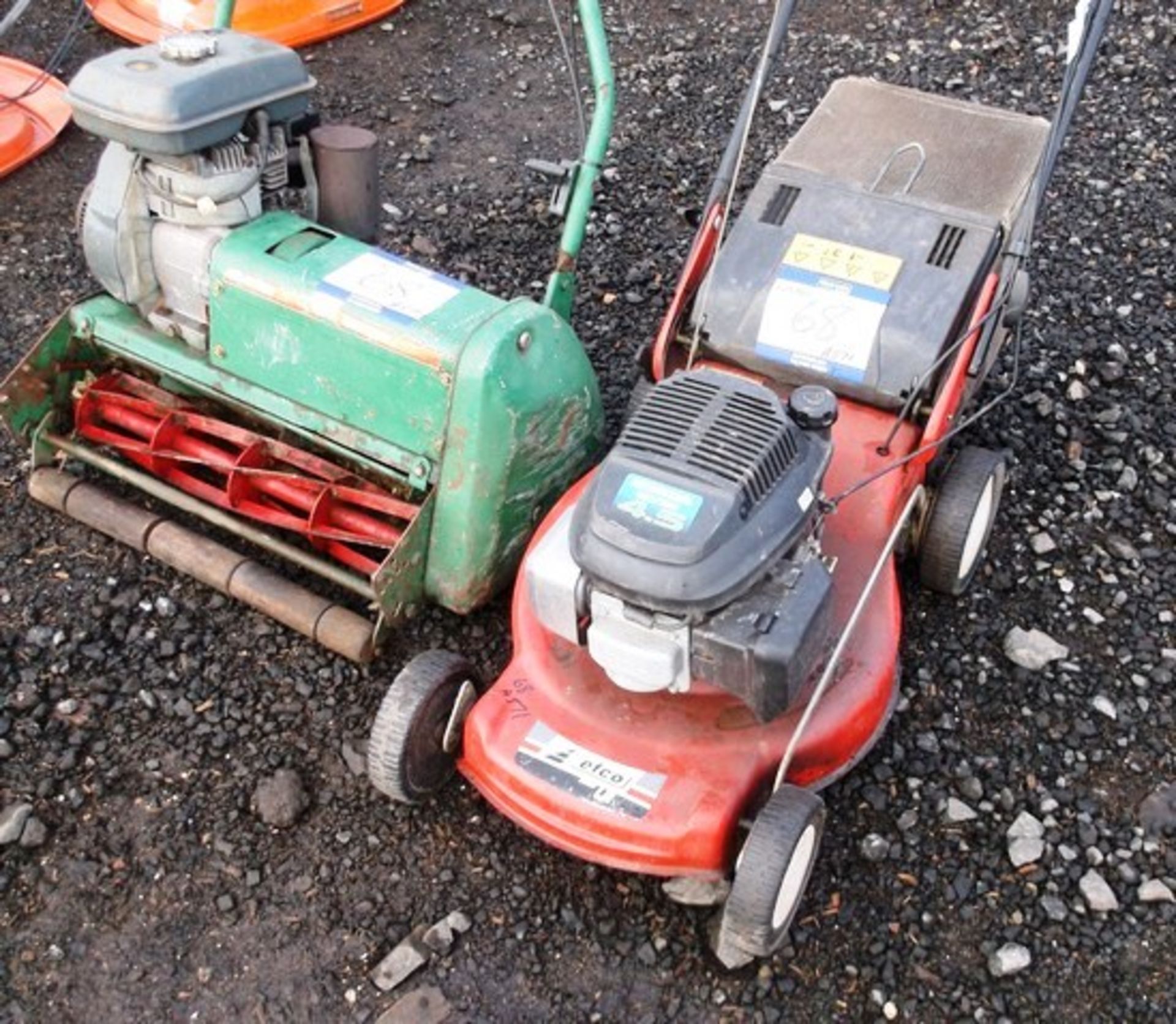 1 X RANSOMES MARQUIS 61 CYLINDER MOWER & 1 X EFCO ROTARY MOWER**DIRECT FROM HISTORIC SCOTLAND** - Image 2 of 3