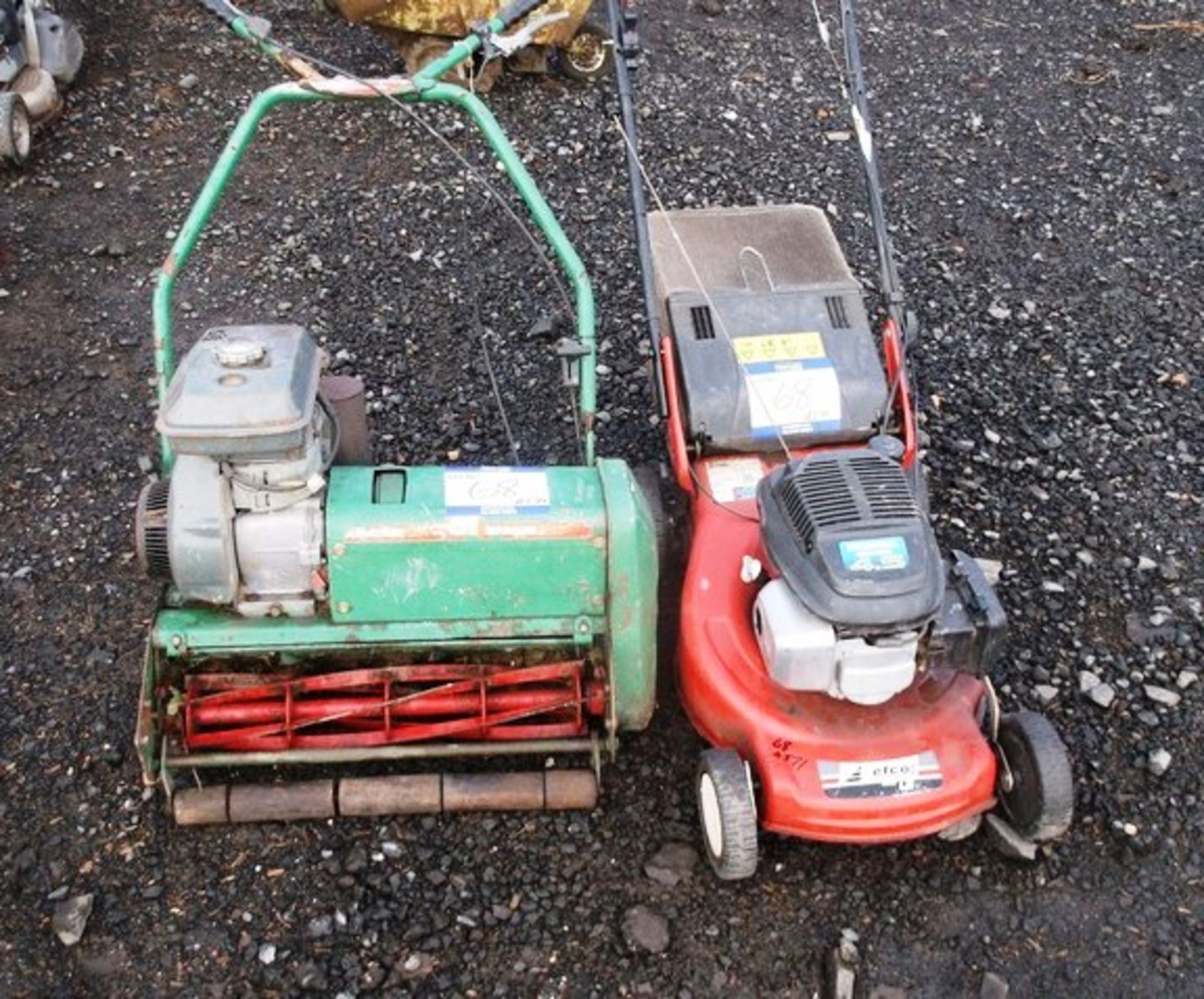 1 X RANSOMES MARQUIS 61 CYLINDER MOWER & 1 X EFCO ROTARY MOWER**DIRECT FROM HISTORIC SCOTLAND**