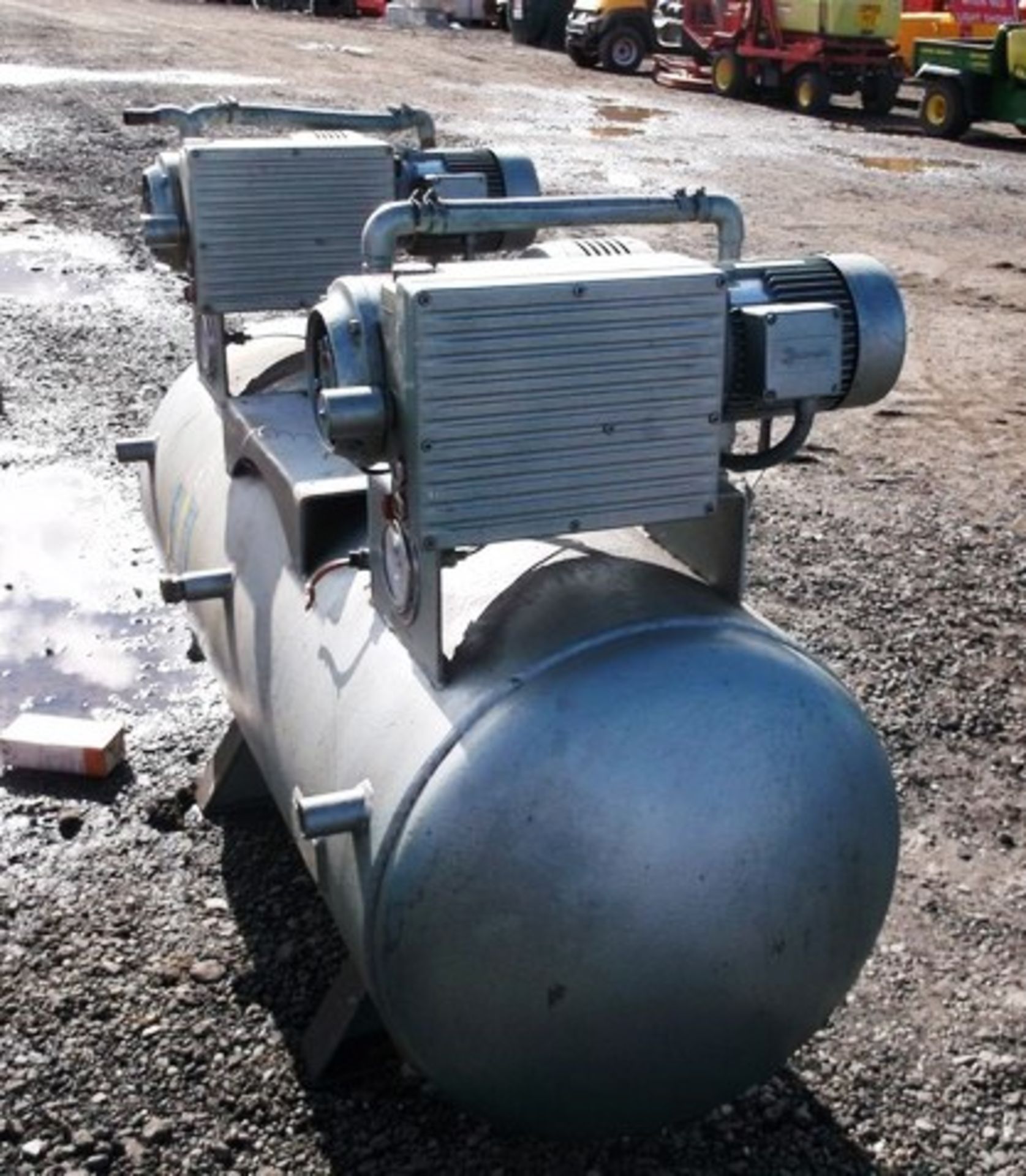 1979 BAUKNCHT AIR COMPRESSOR TWIN HEADS, 3169/3/E - Image 3 of 3