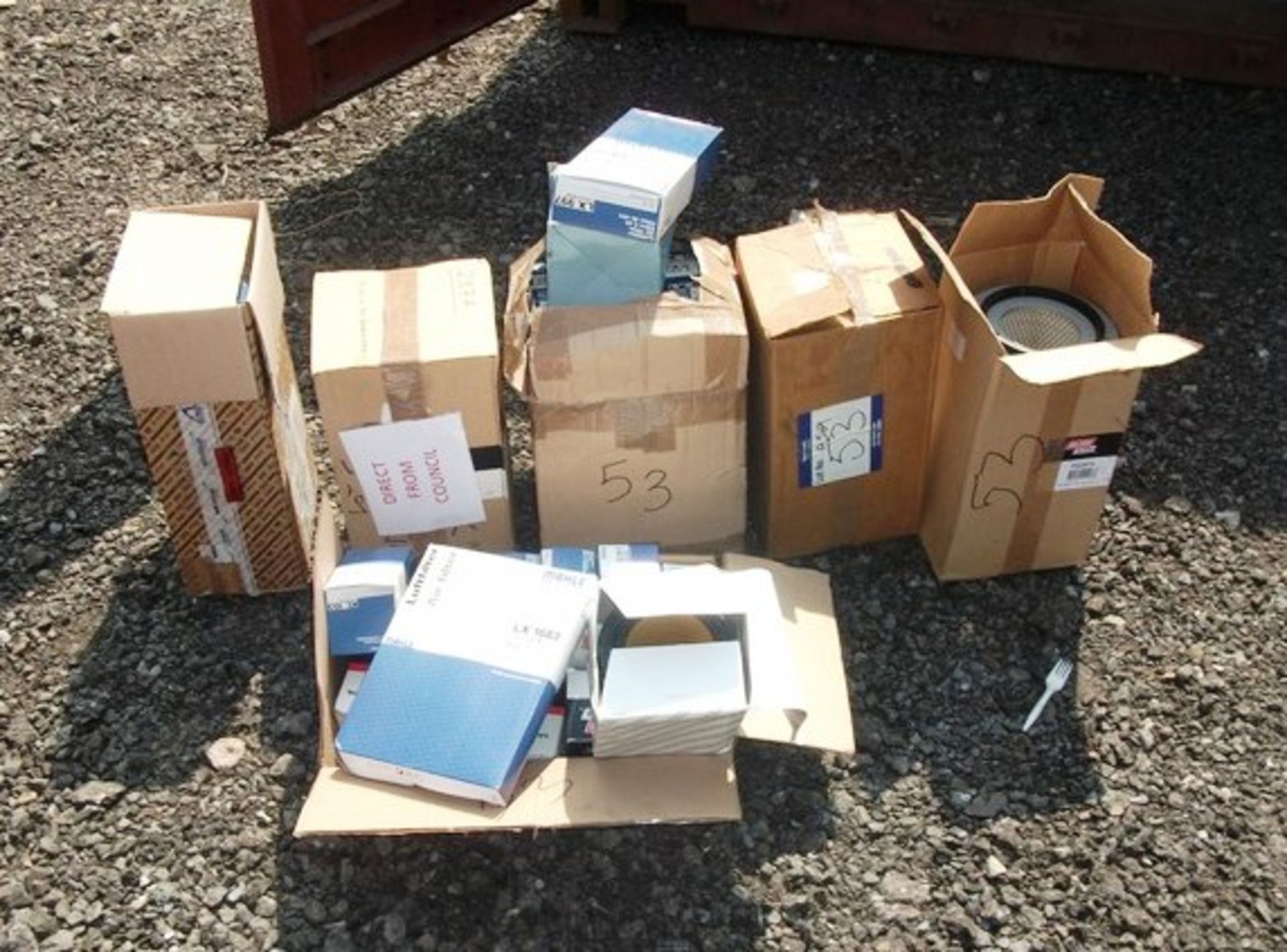 7 BOXES OF VARIOUS LCV & HGV FILTERS***DIRECT FROM COUNCIL***