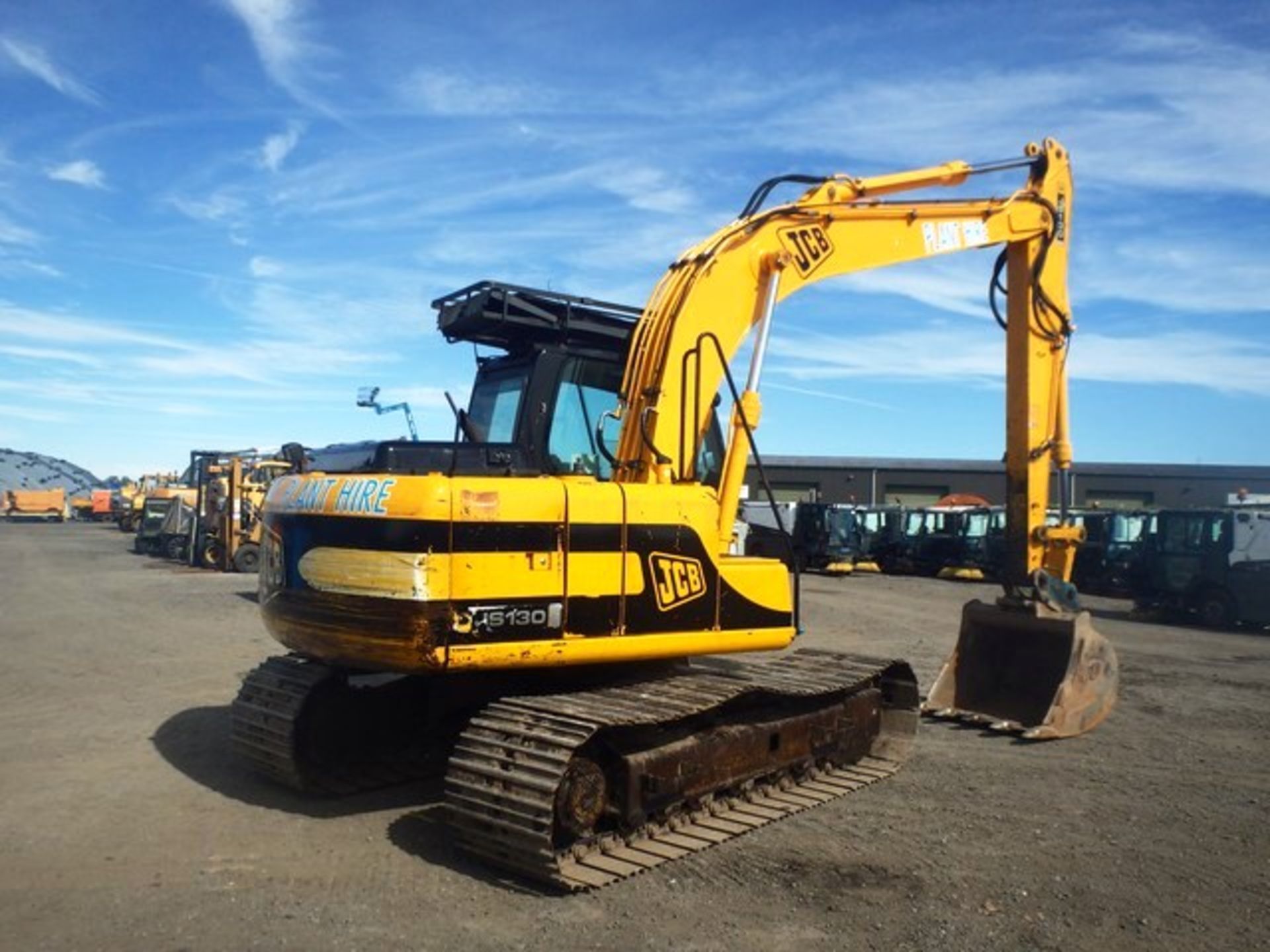 2003 JCB JS130 EXCAVATOR, SN 0890840, 12800 HOURS (NOT VERIFIED), TWO BUCKETS, FITTED WITH QUICK - Image 11 of 15