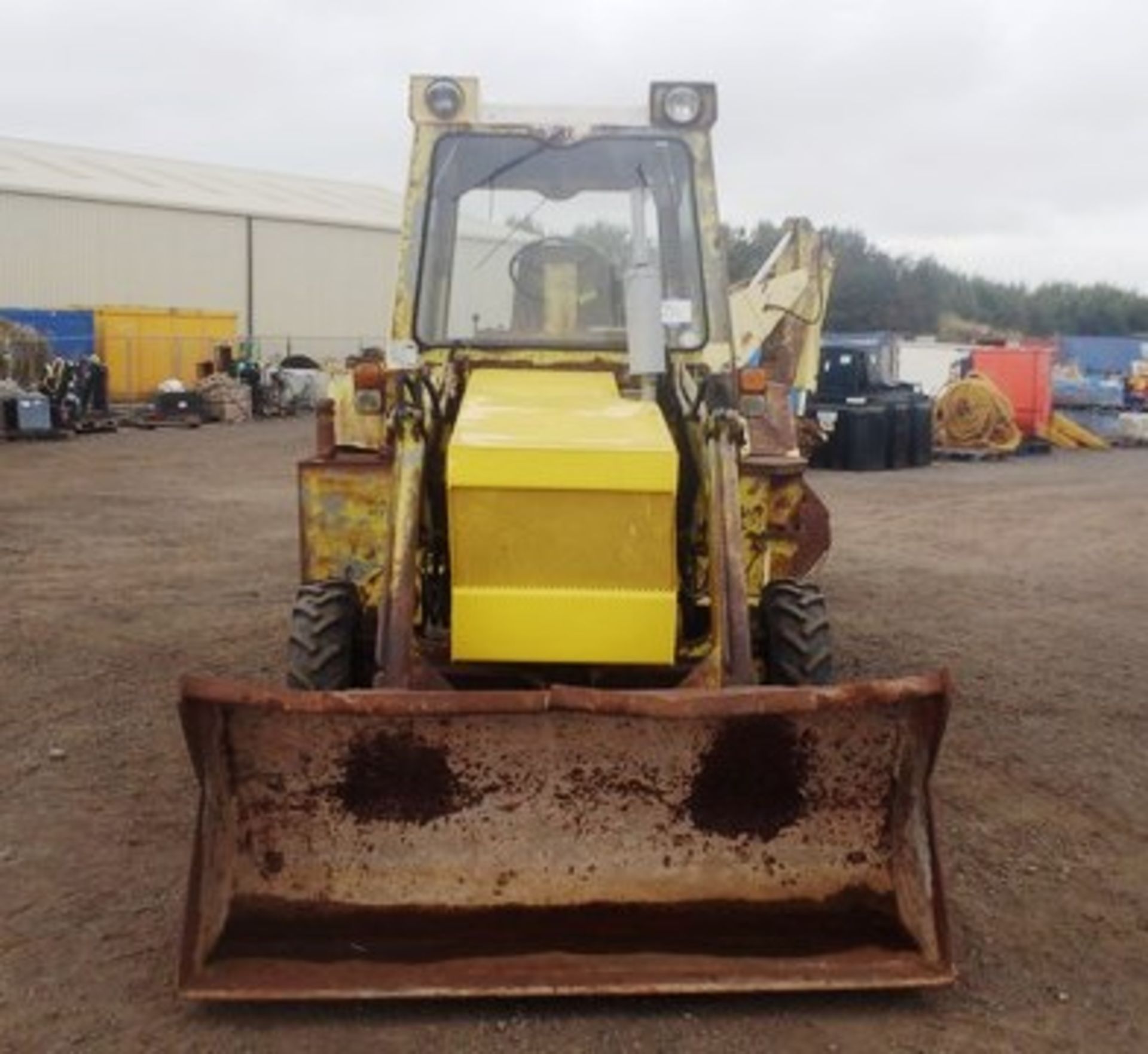 C1972/1973 HYMAC 270 BACKHOE LOADER, SN 207-270, 4182 HOURS (NOT VERIFIED), ENGINE NO C407354, - Image 12 of 14